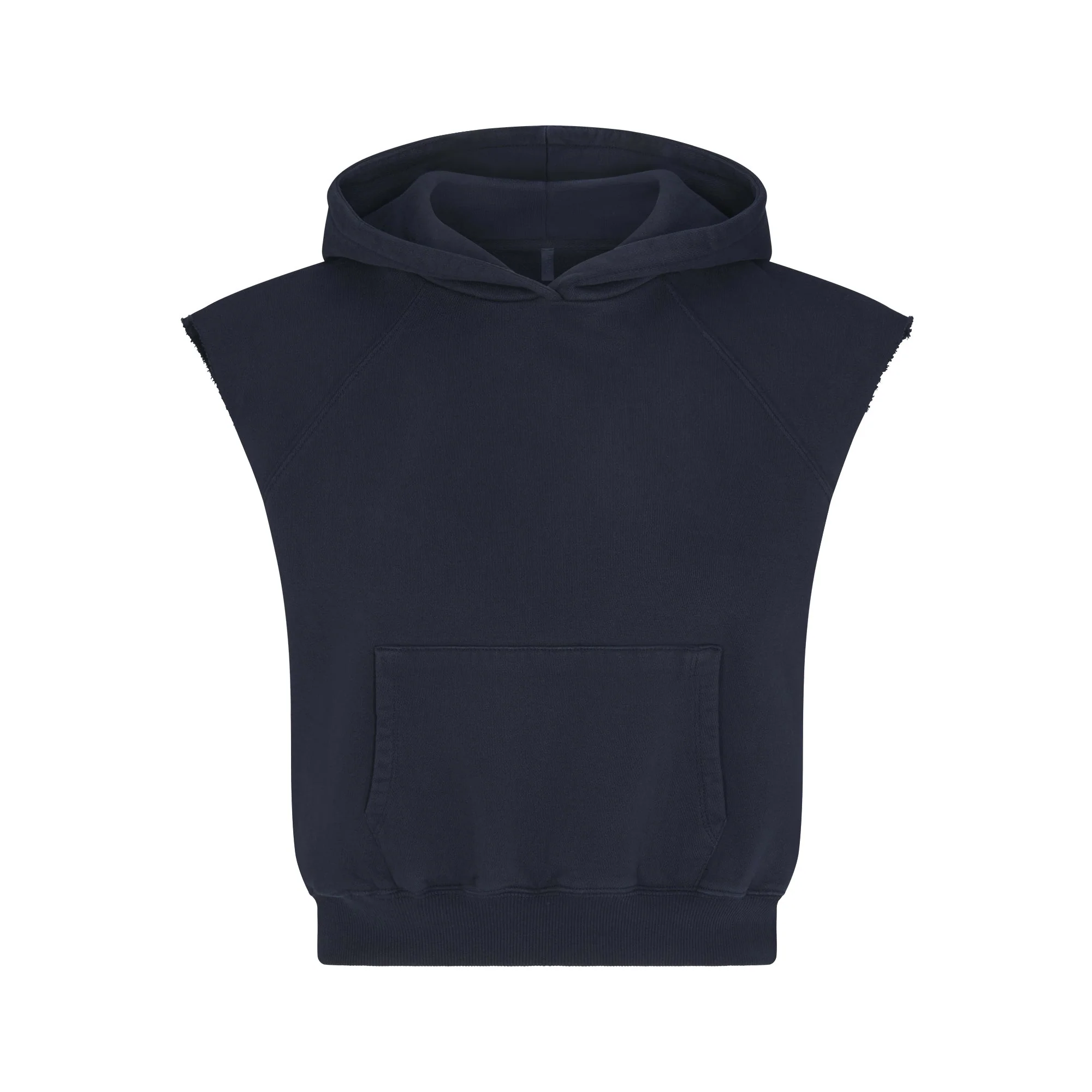 BOYFRIEND FLEECE MUSCLE PULLOVER | NAVY - Image 5