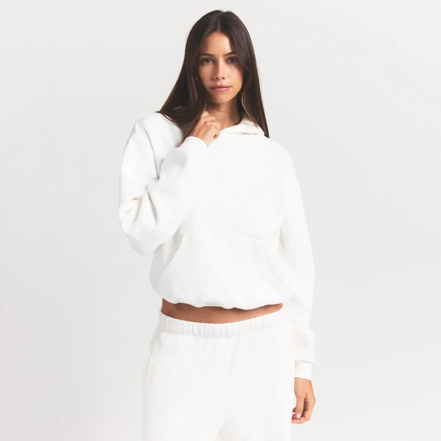 COTTON FLEECE CLASSIC HOODIE | MARBLE - Image 2