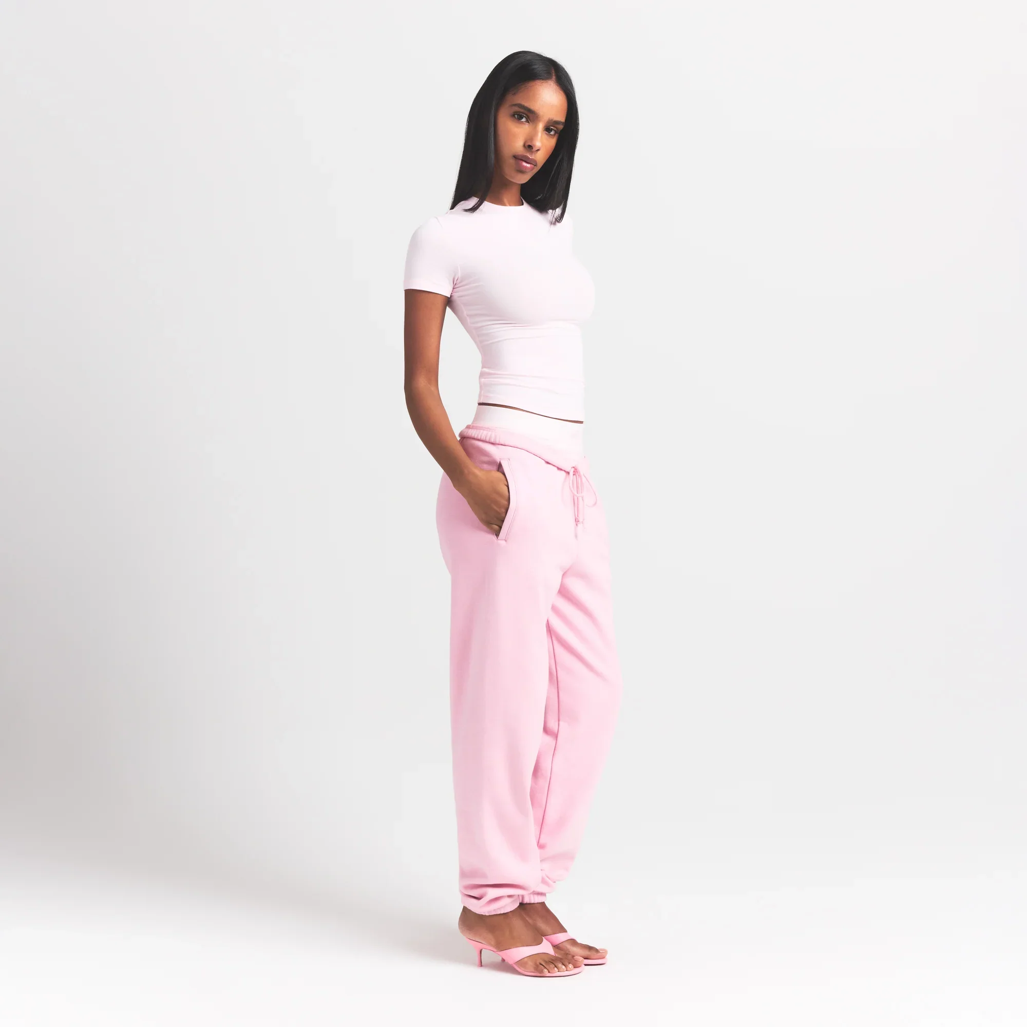 COTTON FLEECE CLASSIC JOGGER | HALITE - Image 3