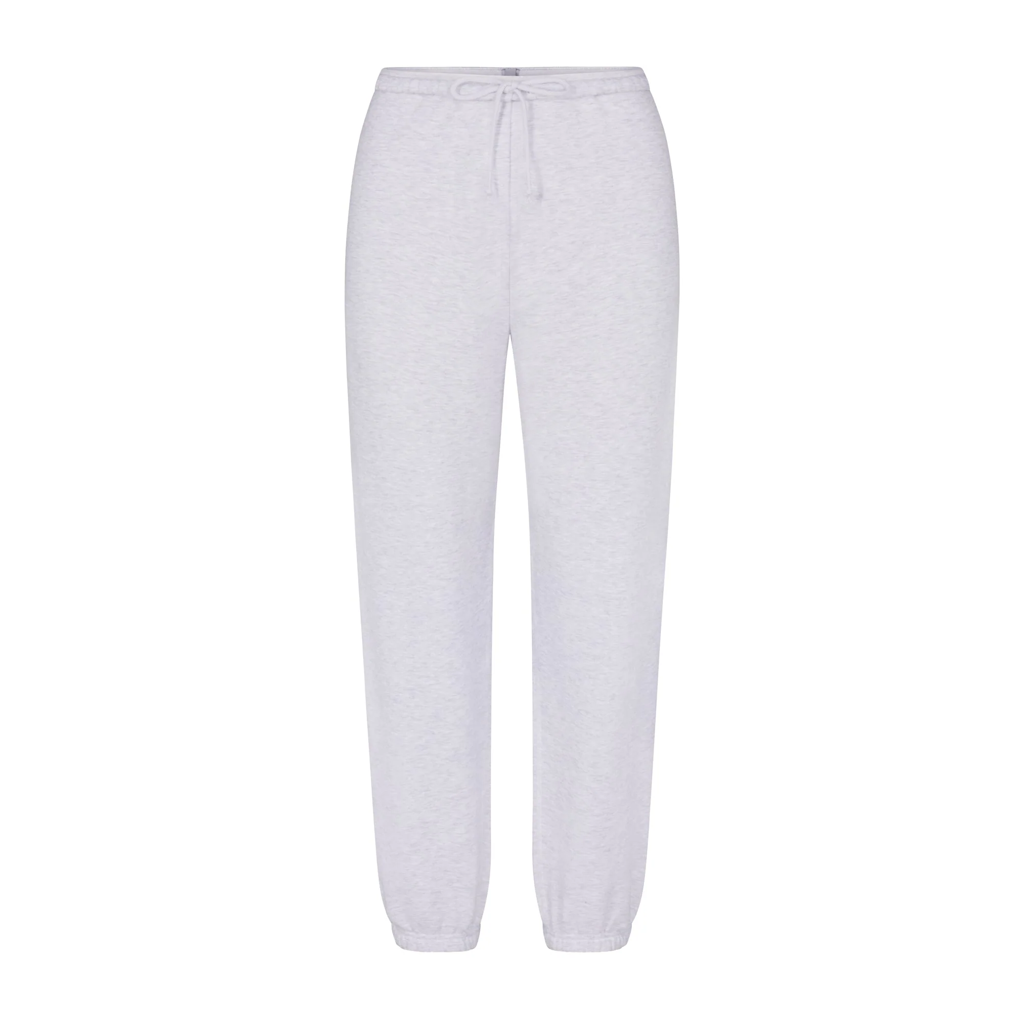 COTTON FLEECE CLASSIC JOGGER | LIGHT HEATHER GREY - Image 6