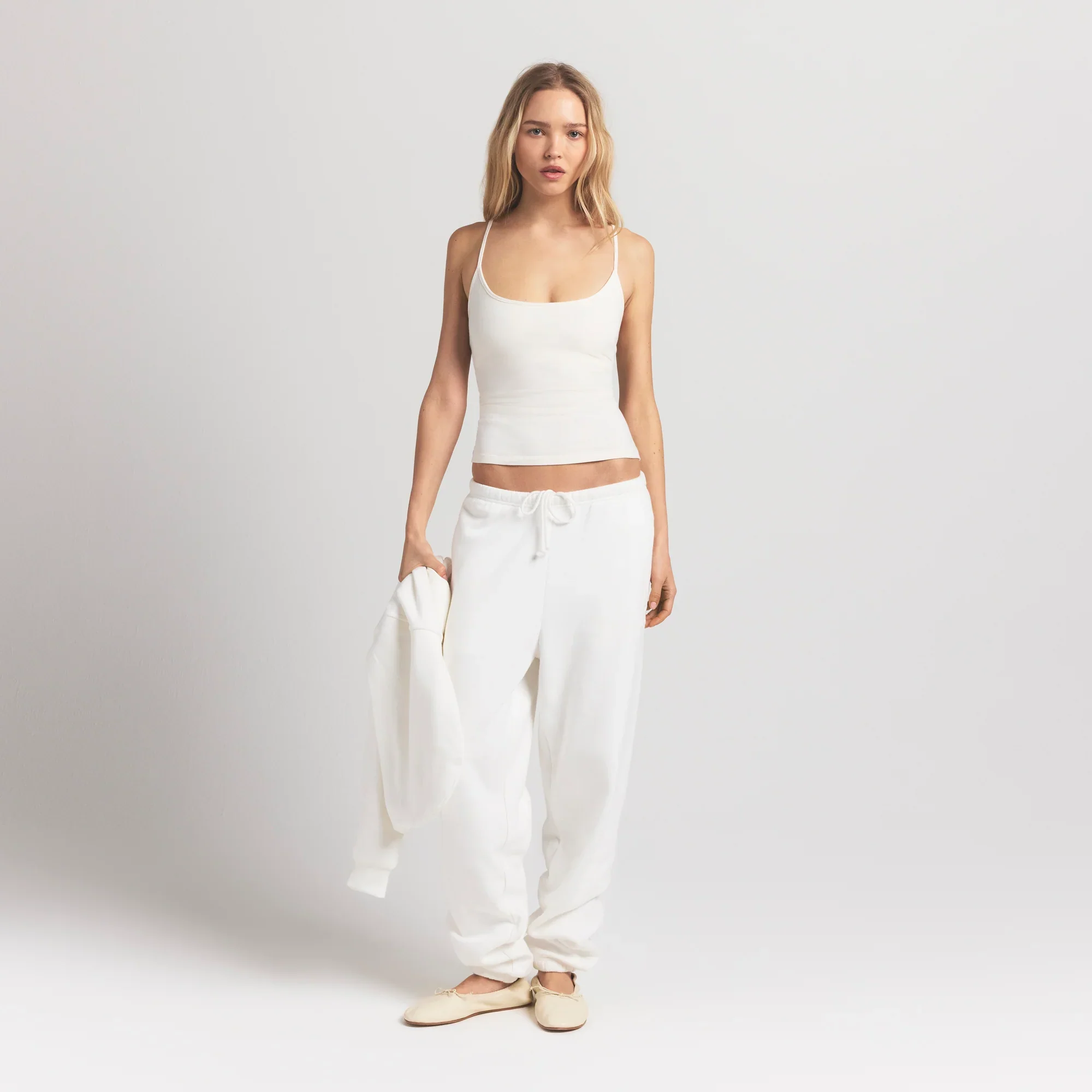 COTTON FLEECE CLASSIC JOGGER | MARBLE