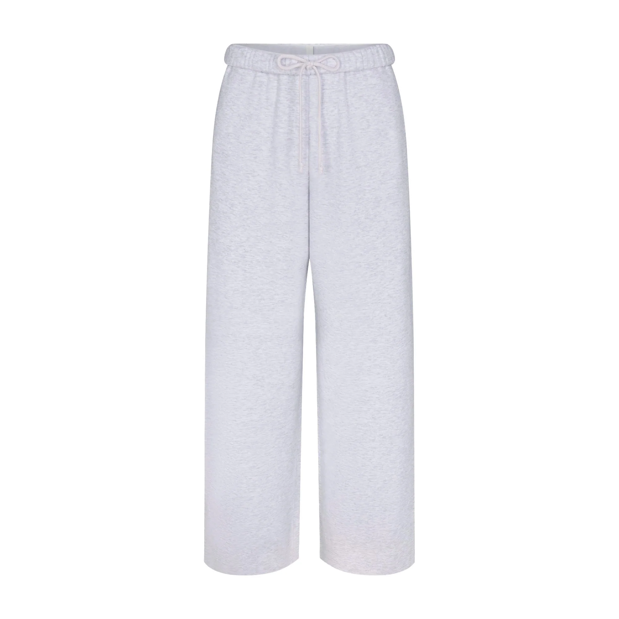 COTTON FLEECE CLASSIC STRAIGHT LEG PANT | LIGHT HEATHER GREY - Image 5