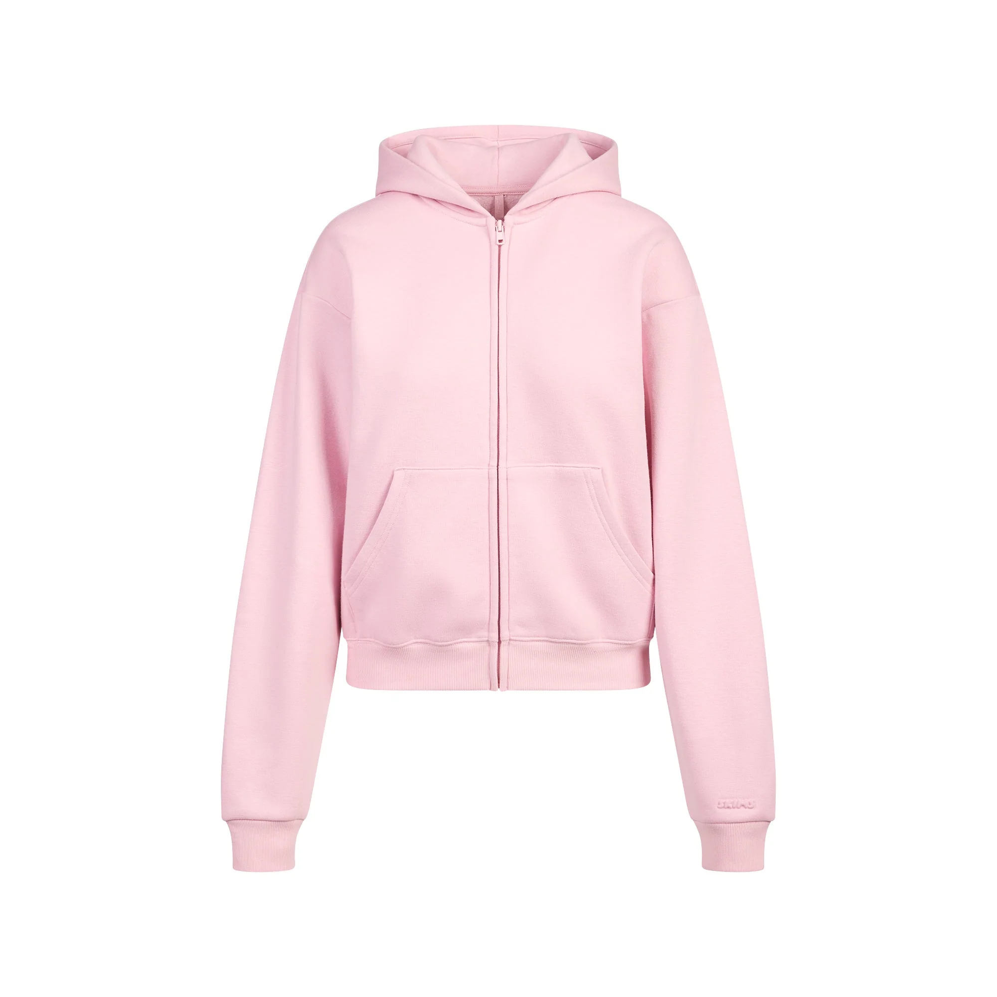 COTTON FLEECE CLASSIC ZIP UP HOODIE | HALITE - Image 5
