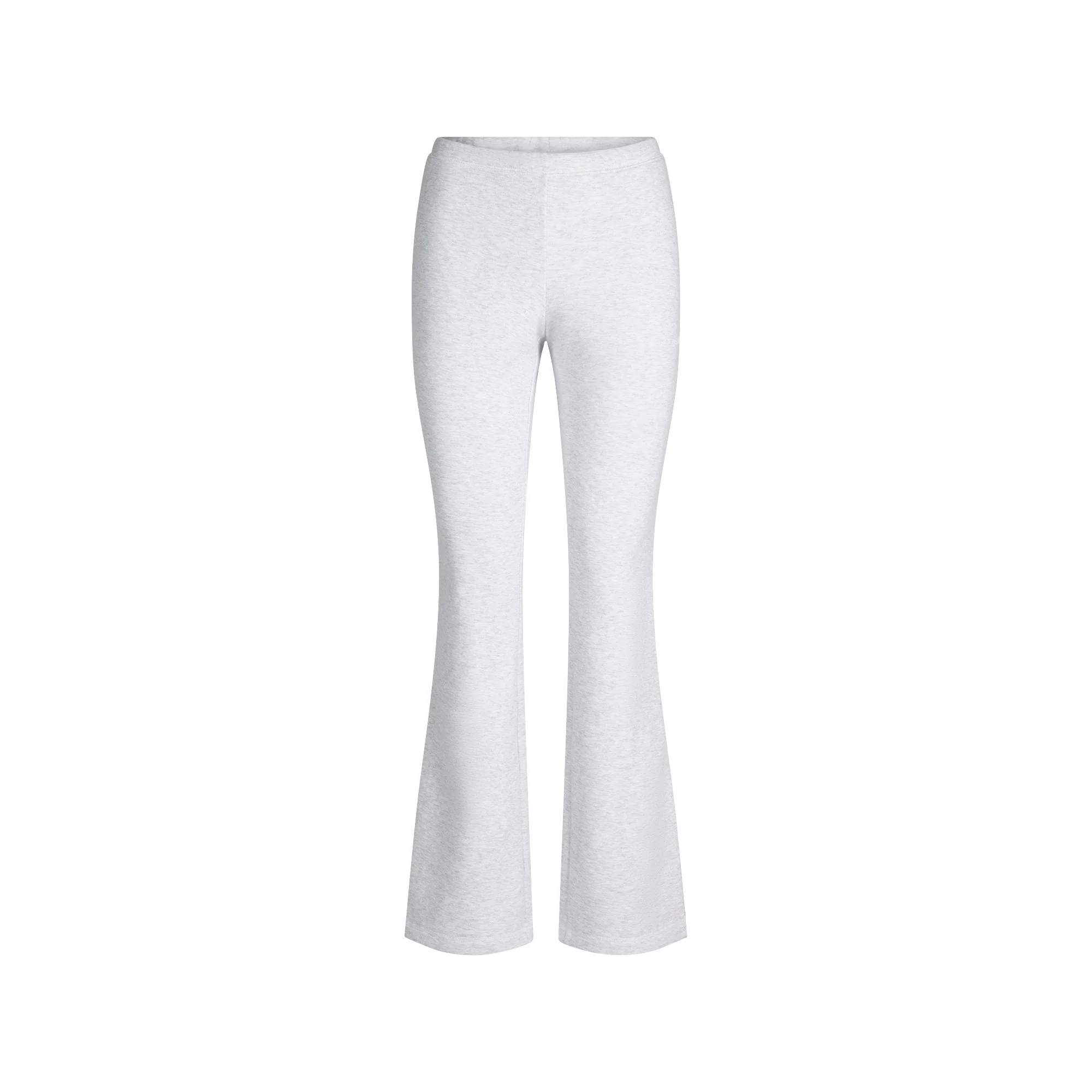 COTTON FLEECE SLIM PANT | LIGHT HEATHER GREY - Image 5