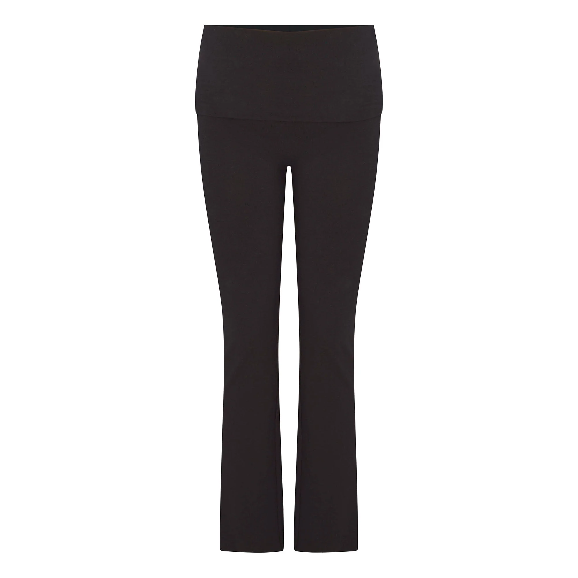 COTTON JERSEY MATERNITY FOLDOVER PANT | SOOT - Image 5