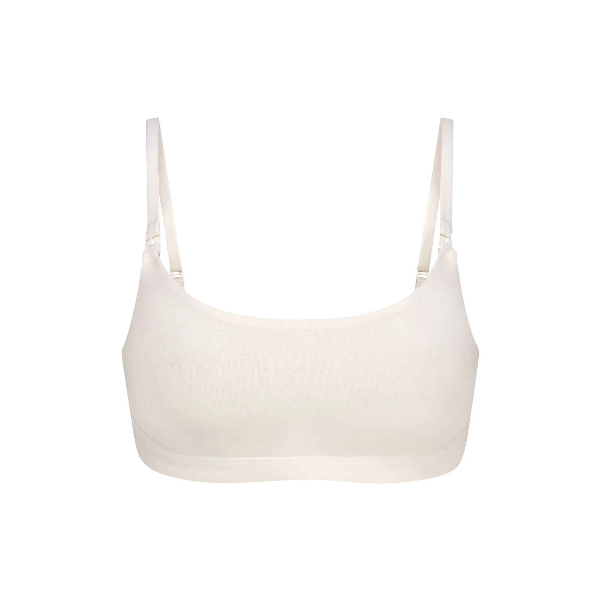 COTTON JERSEY MATERNITY NURSING SCOOP BRALETTE | MARBLE - Image 6