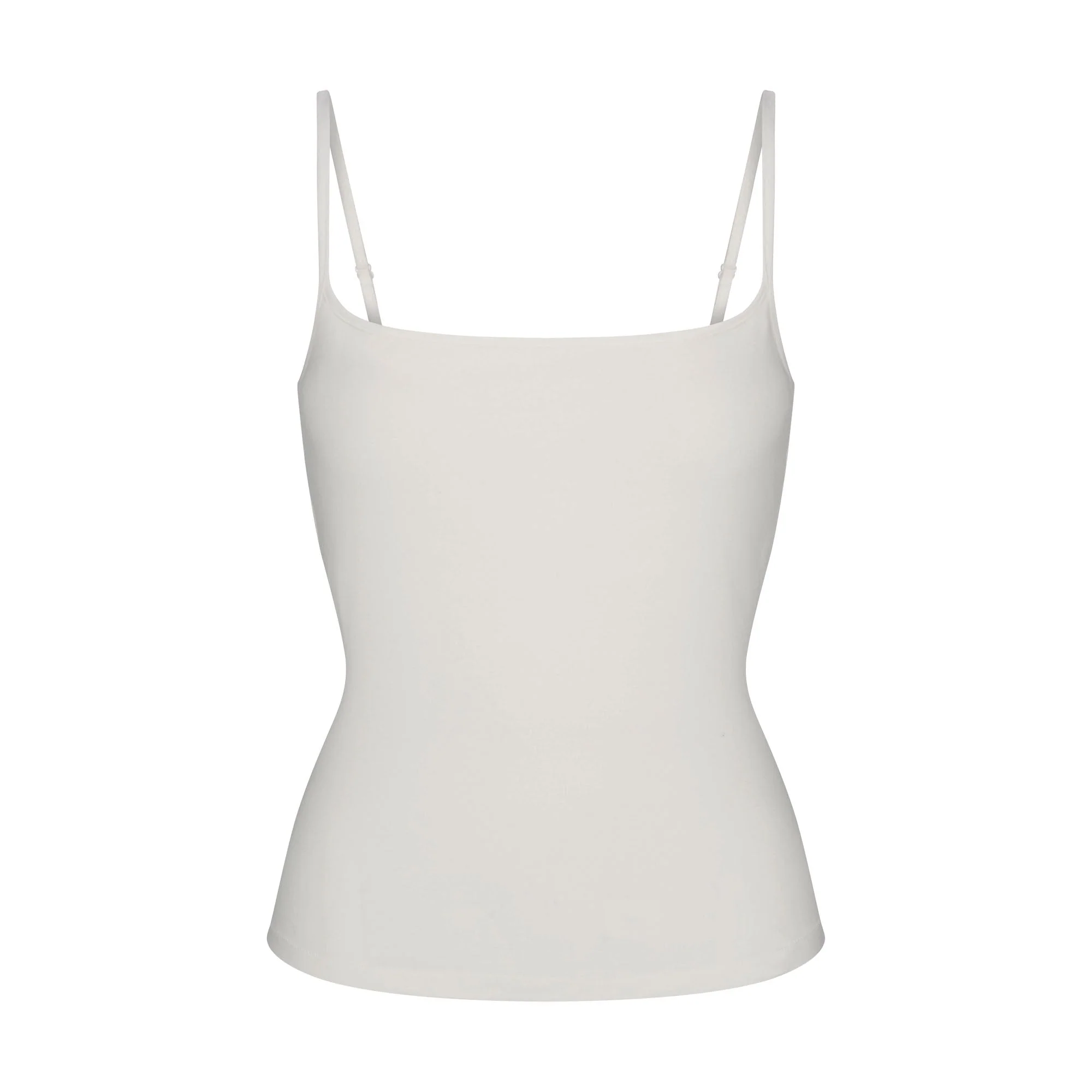 COTTON JERSEY SCOOP NECK CAMI | MARBLE - Image 5