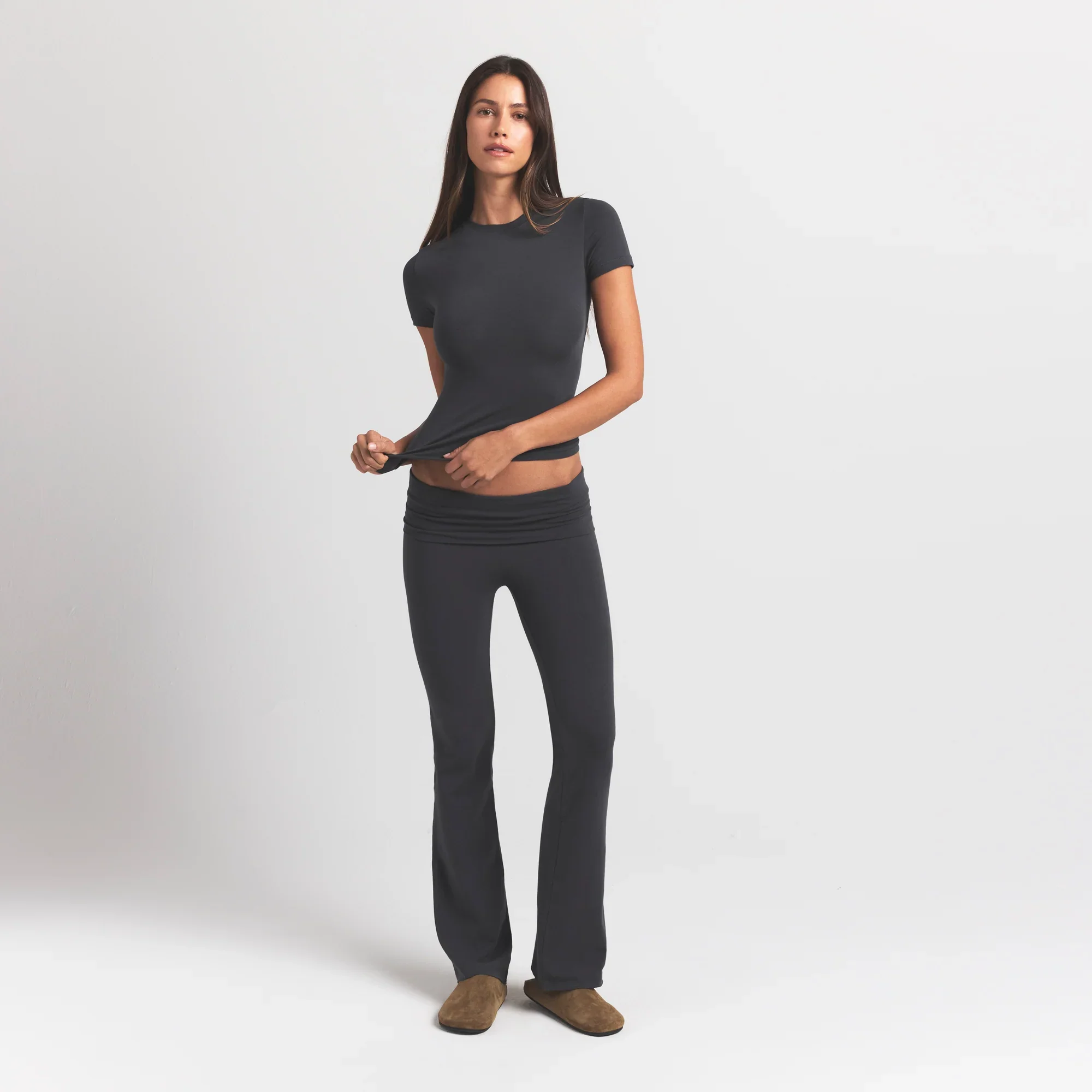COTTON JERSEY T-SHIRT | ASH