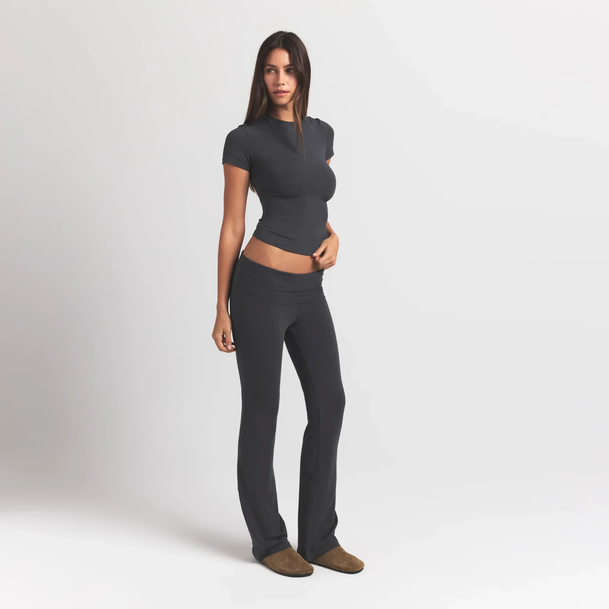 COTTON JERSEY T-SHIRT | ASH - Image 2