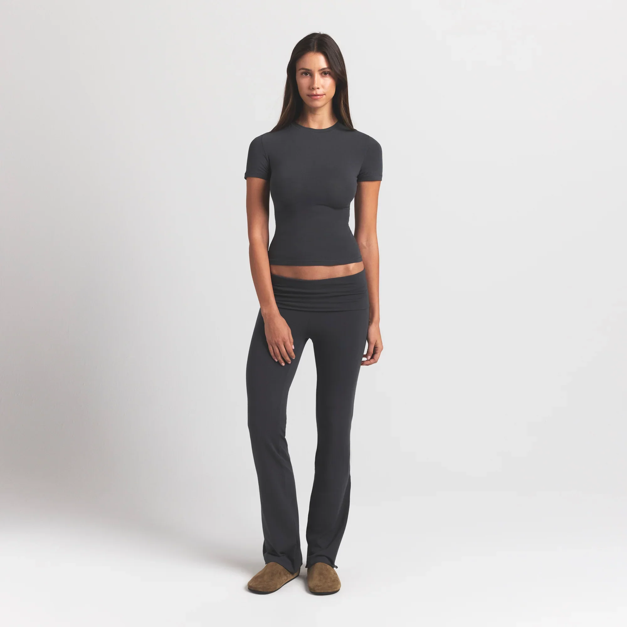 COTTON JERSEY T-SHIRT | ASH - Image 4