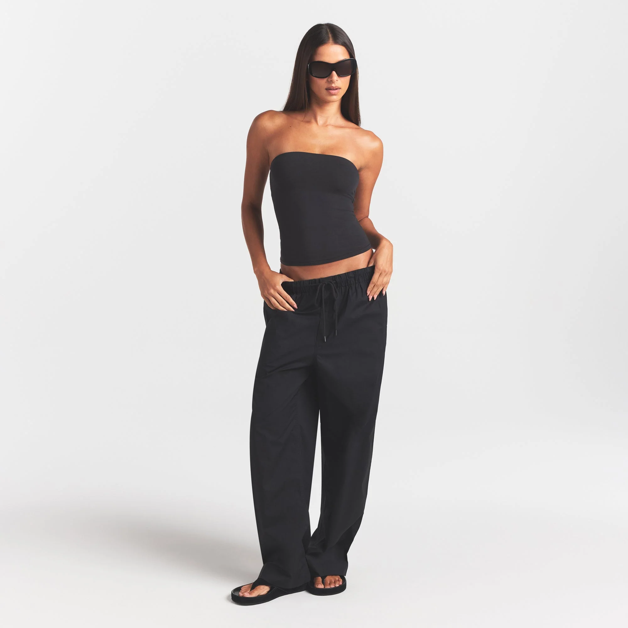 COTTON JERSEY TUBE TOP | SOOT