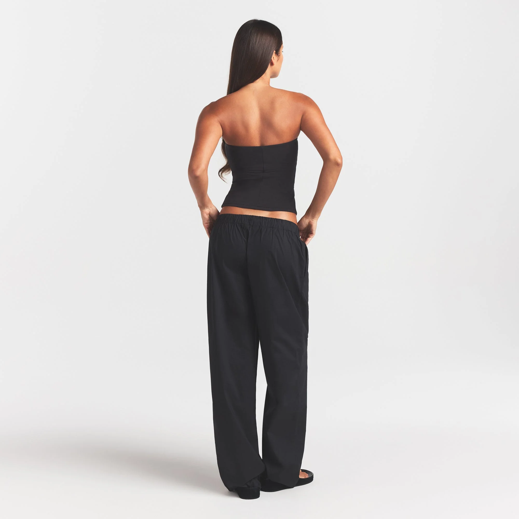 COTTON JERSEY TUBE TOP | SOOT - Image 3