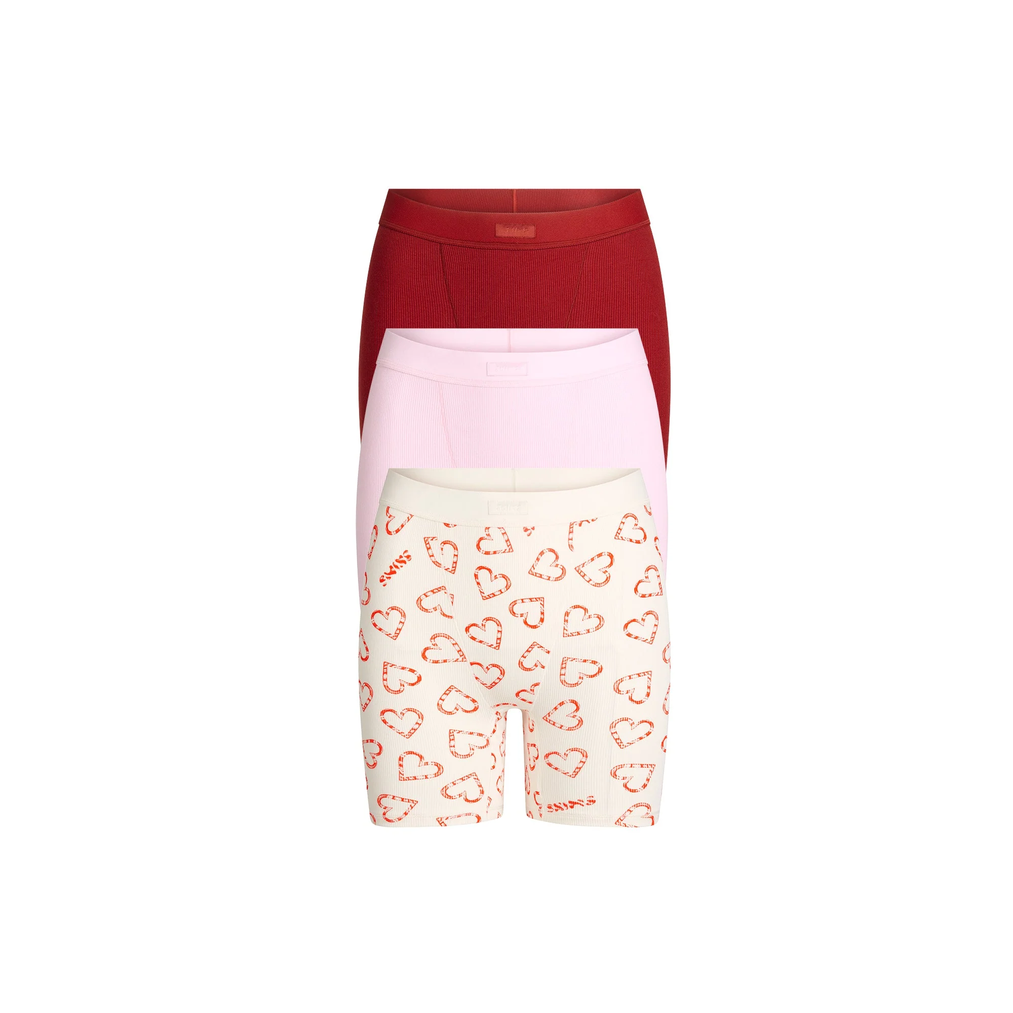 COTTON RIB BOXER 3-PACK | MARBLE CANDY MULTI - Image 6