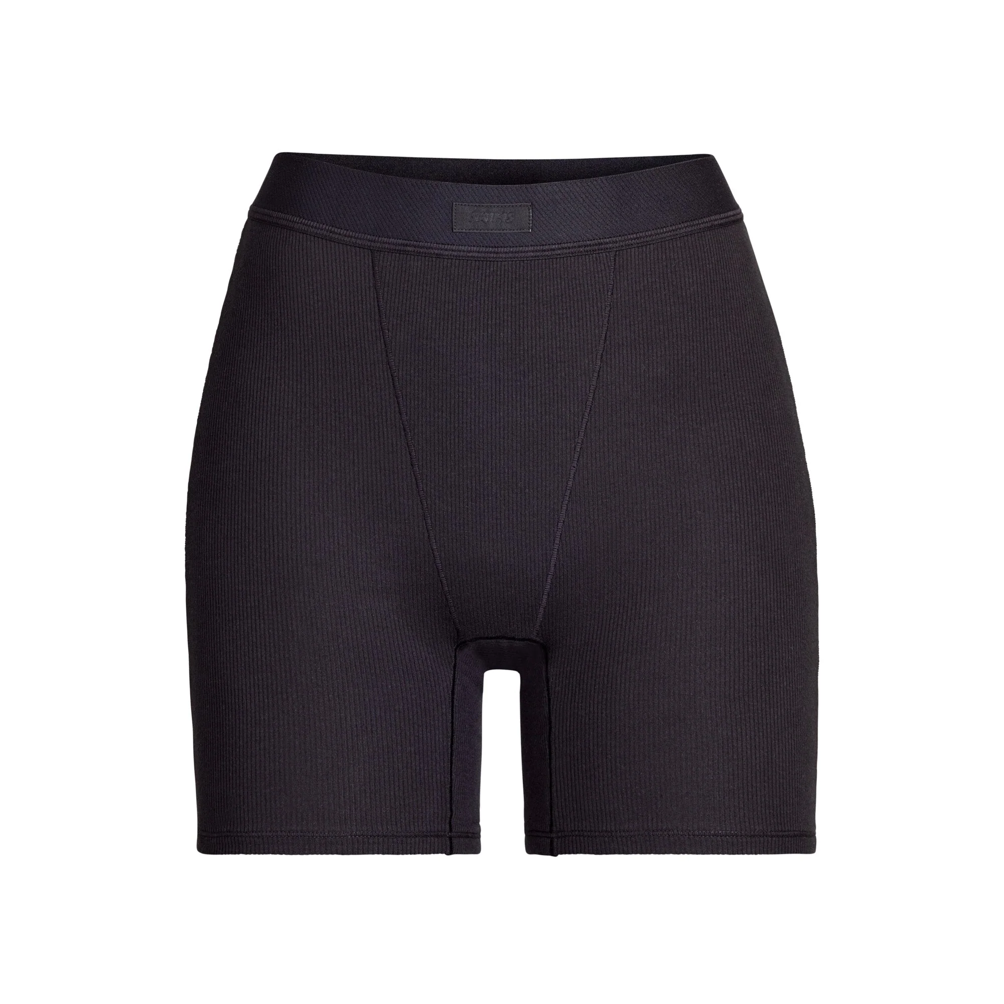 COTTON RIB BOXER | SOOT - Image 6