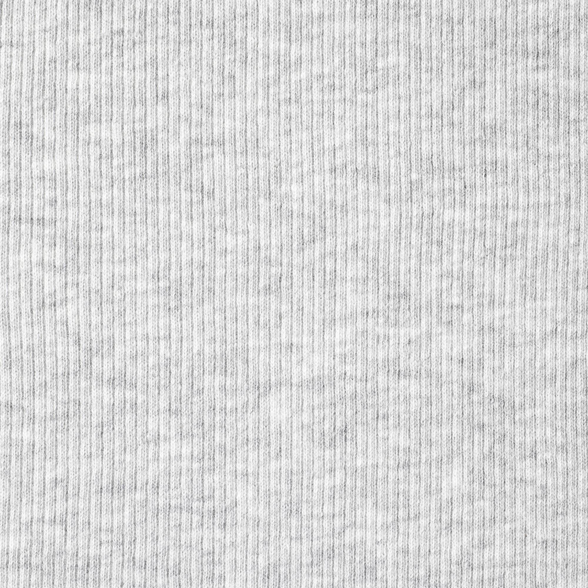 COTTON RIB LOOSE SHORT | LIGHT HEATHER GREY - Image 5