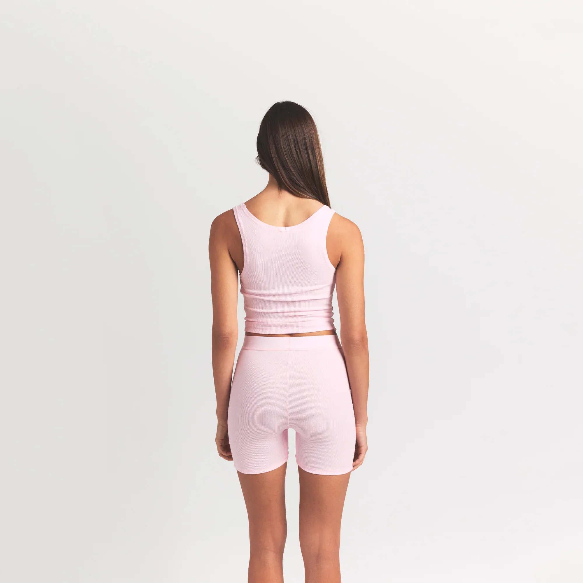 COTTON RIB TANK | CHERRY BLOSSOM - Image 3