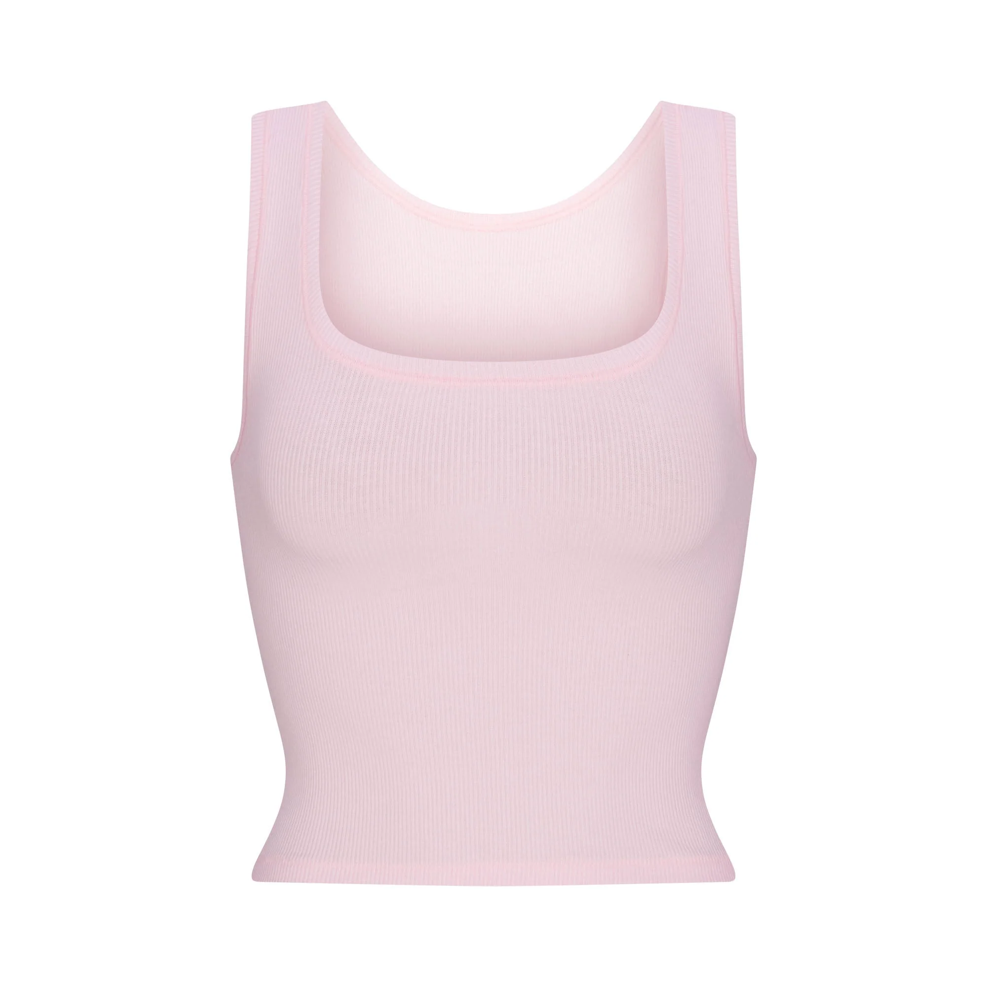 COTTON RIB TANK | CHERRY BLOSSOM - Image 6
