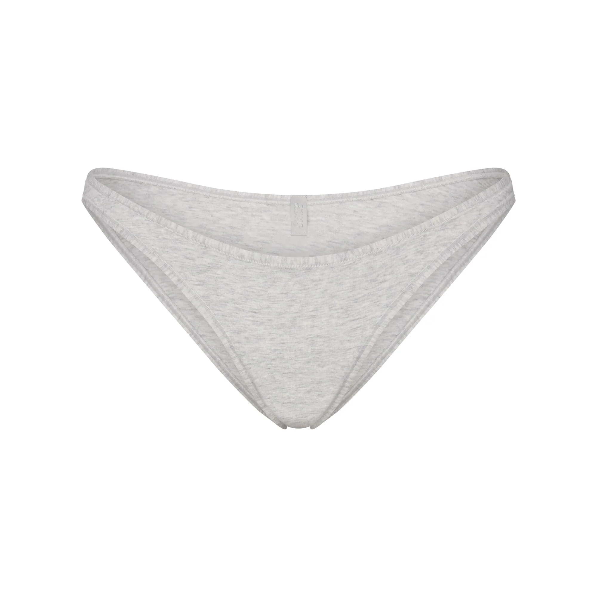 EVERYDAY COTTON BIKINI | LIGHT HEATHER GREY - Image 5