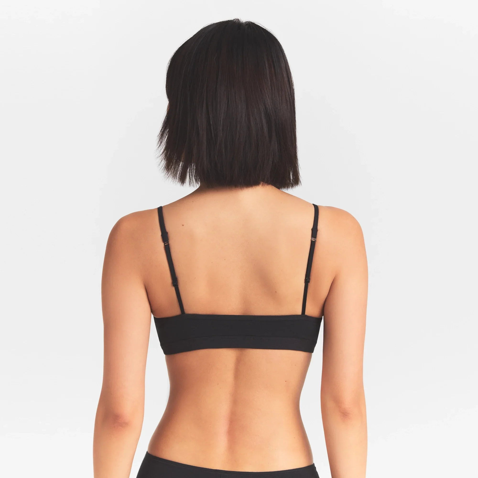 EVERYDAY COTTON SCOOP BRALETTE | ONYX - Image 6