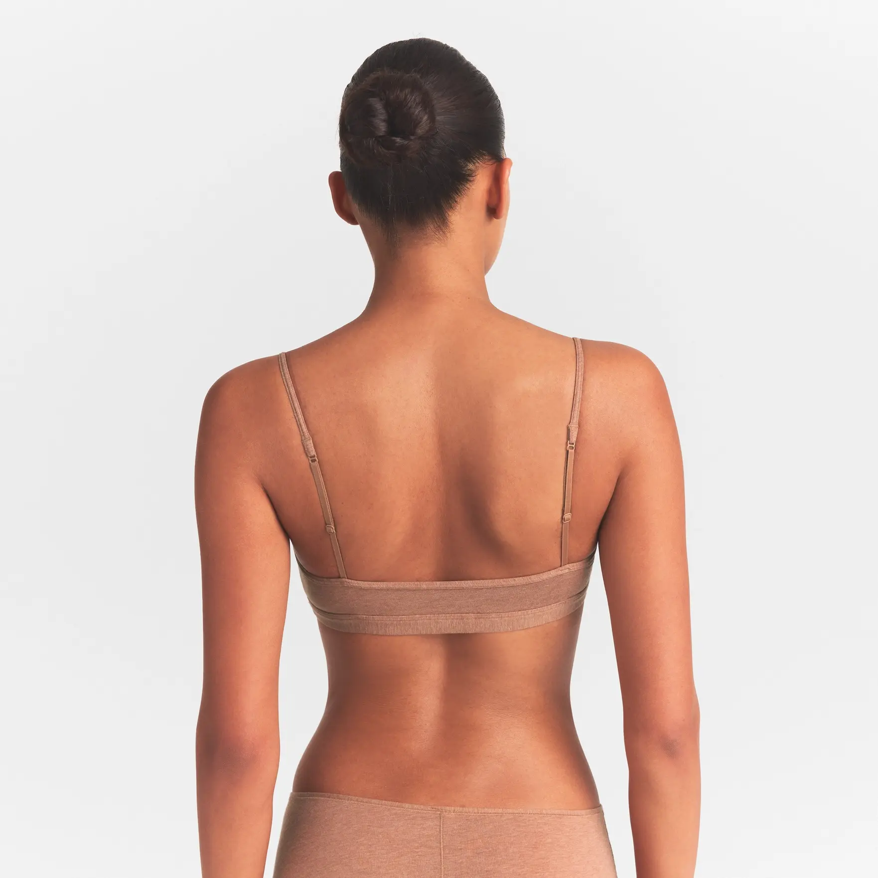 EVERYDAY COTTON SCOOP BRALETTE | SIENNA HEATHER - Image 4