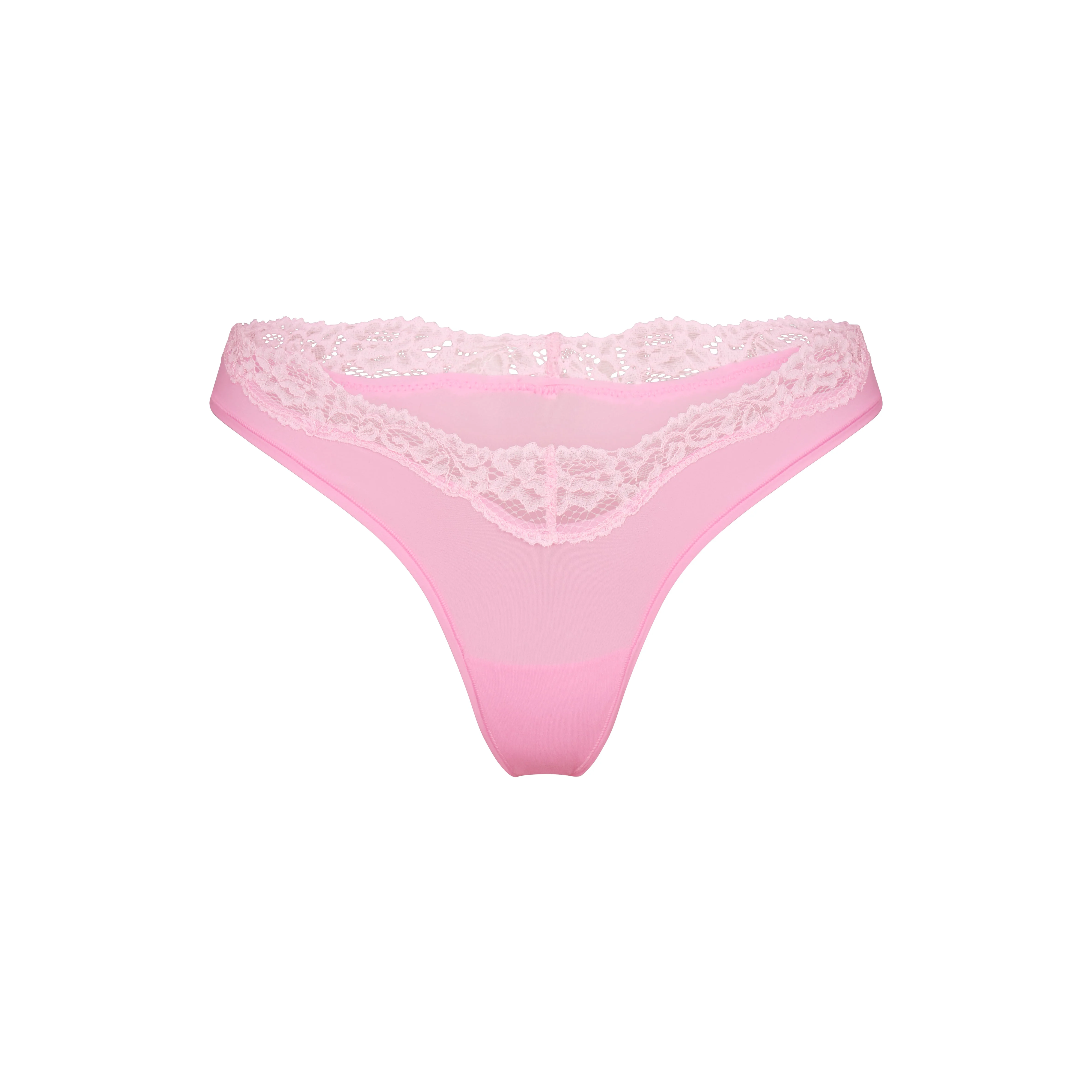 FITS EVERYBODY LACE DIPPED THONG | BUBBLEGUM TONAL - Image 6