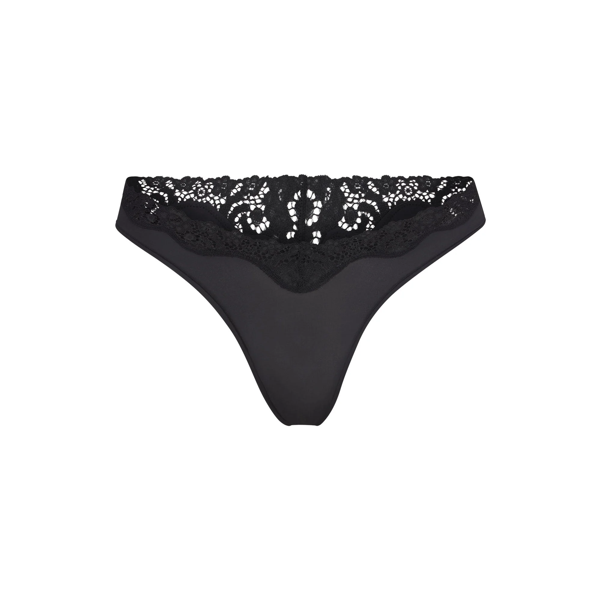 FITS EVERYBODY LACE DIPPED THONG | ONYX - Image 6