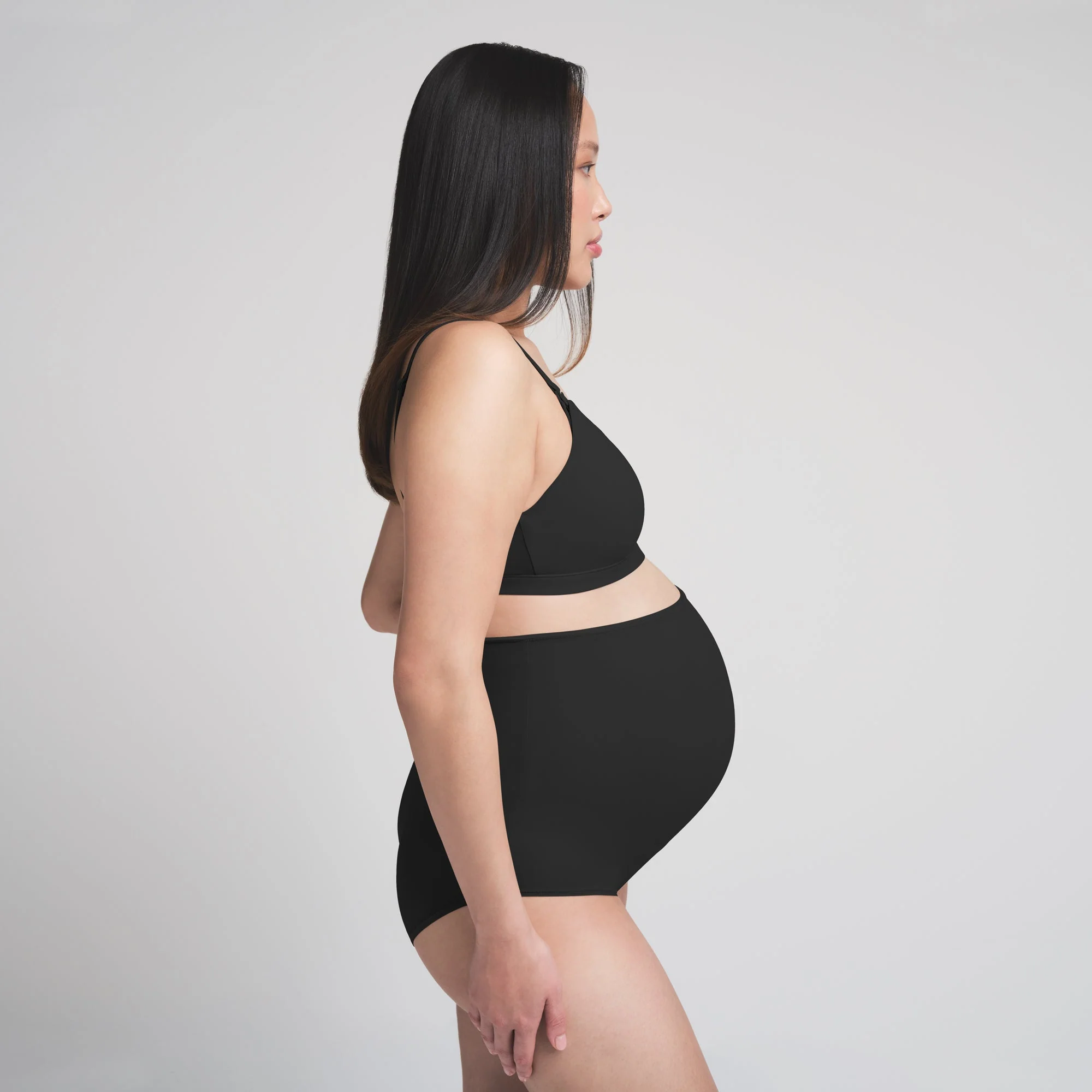 FITS EVERYBODY MATERNITY HIGH-WAISTED BRIEF | ONYX - Image 2