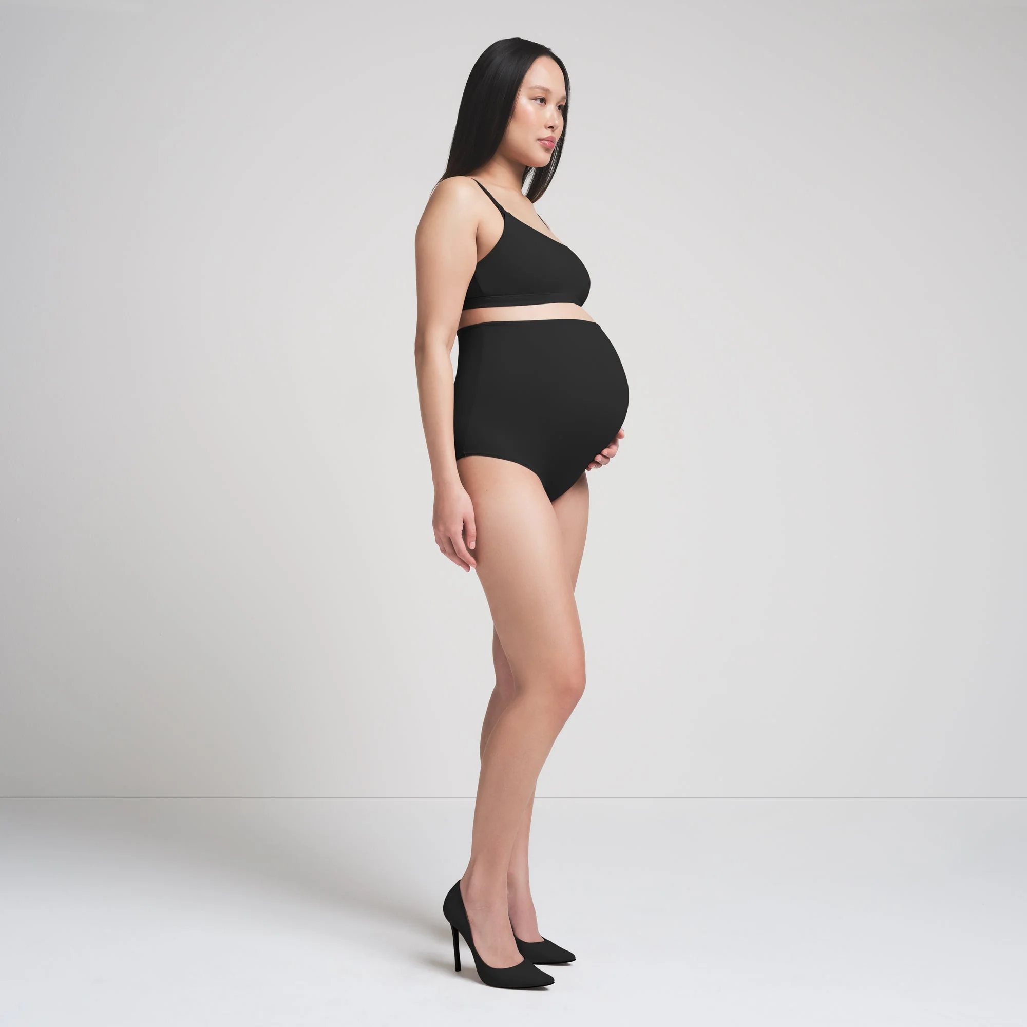 FITS EVERYBODY MATERNITY HIGH-WAISTED BRIEF | ONYX - Image 3