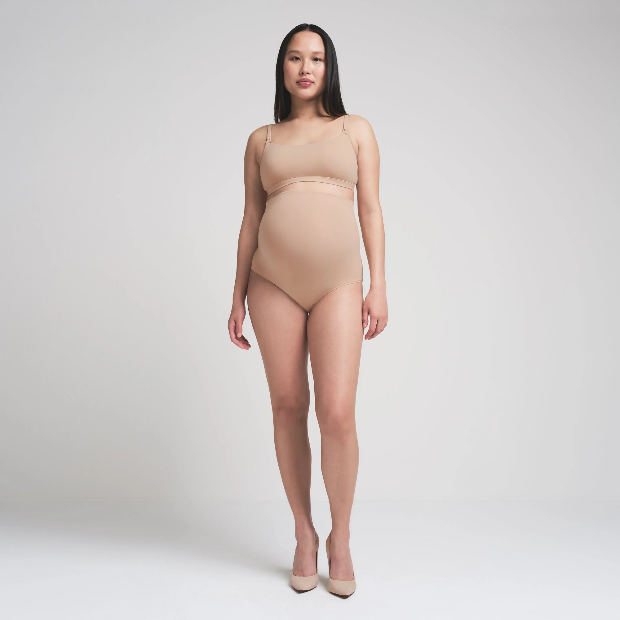 FITS EVERYBODY MATERNITY NURSING SCOOP BRALETTE | CLAY - Image 4