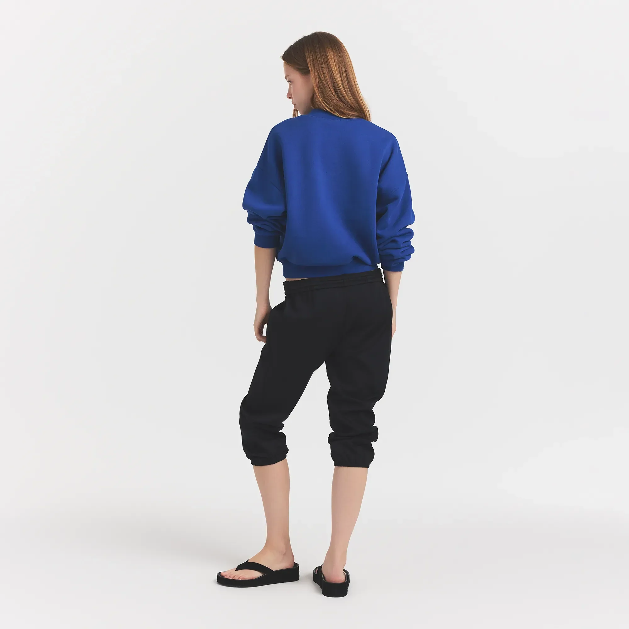HEAVYWEIGHT FLEECE CREWNECK | COBALT - Image 3