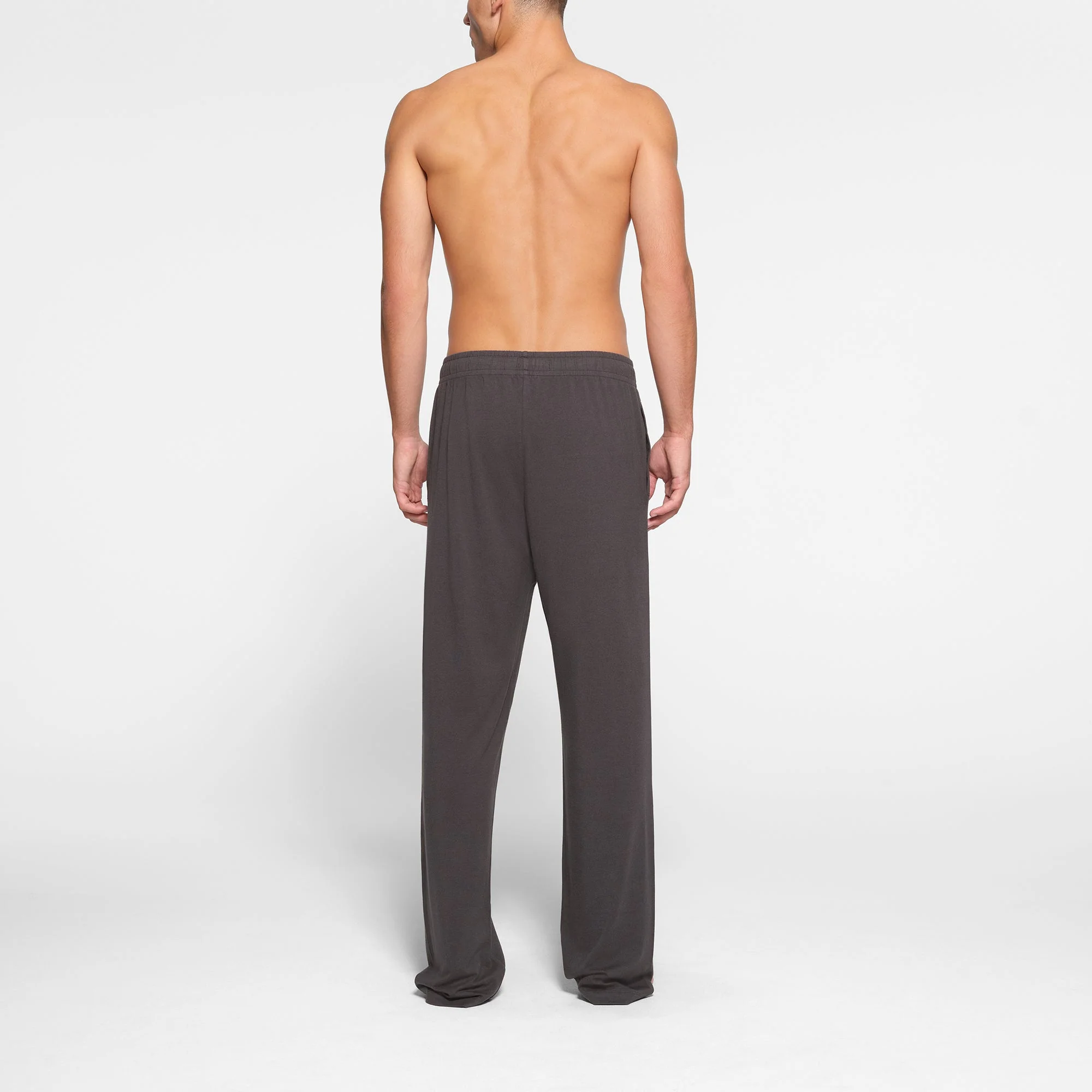 JERSEY LOUNGE MENS RELAXED STRAIGHT LEG PANT | ASH - Image 3