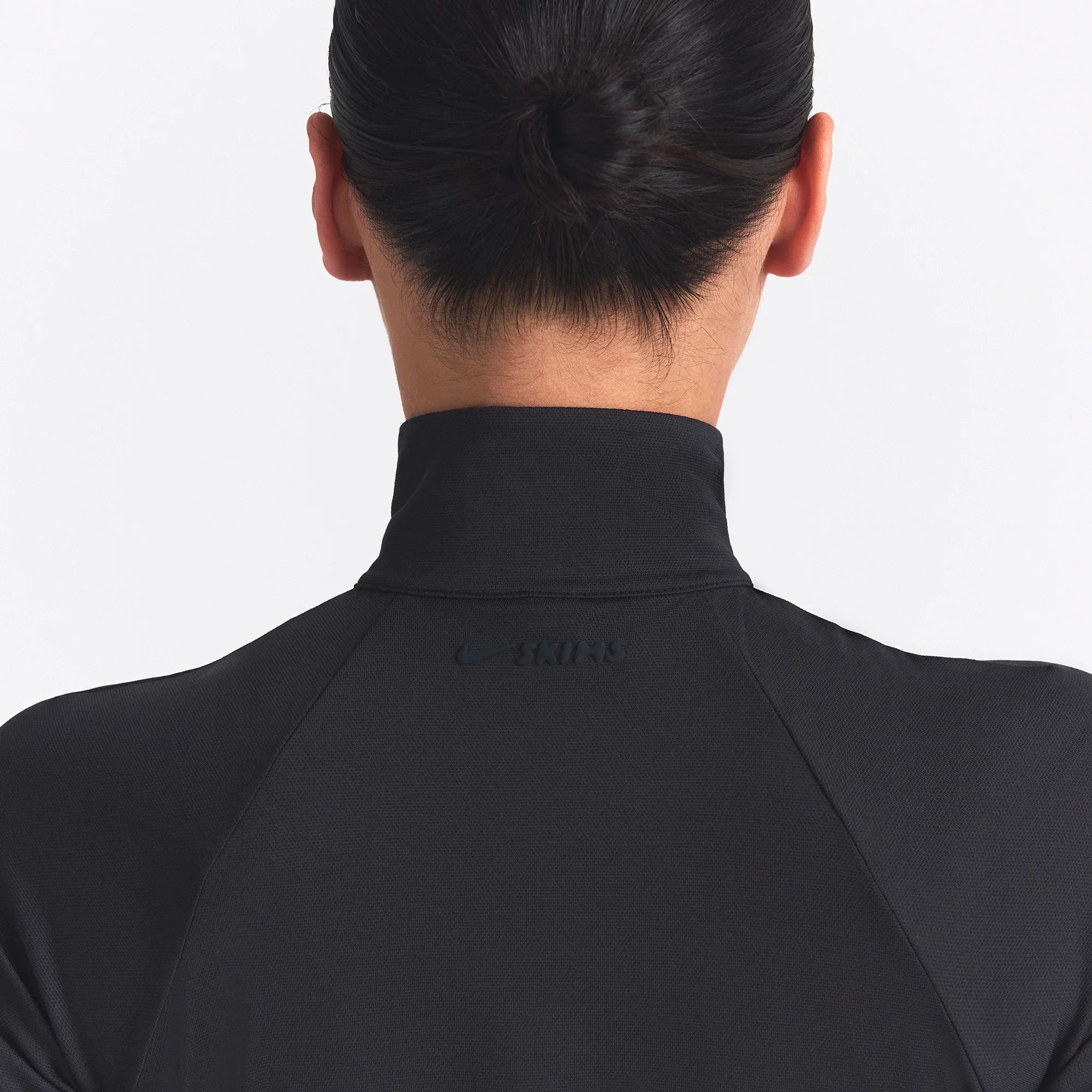NikeSKIMS AIRY CROPPED TRACK JACKET | OBSIDIAN - Image 3