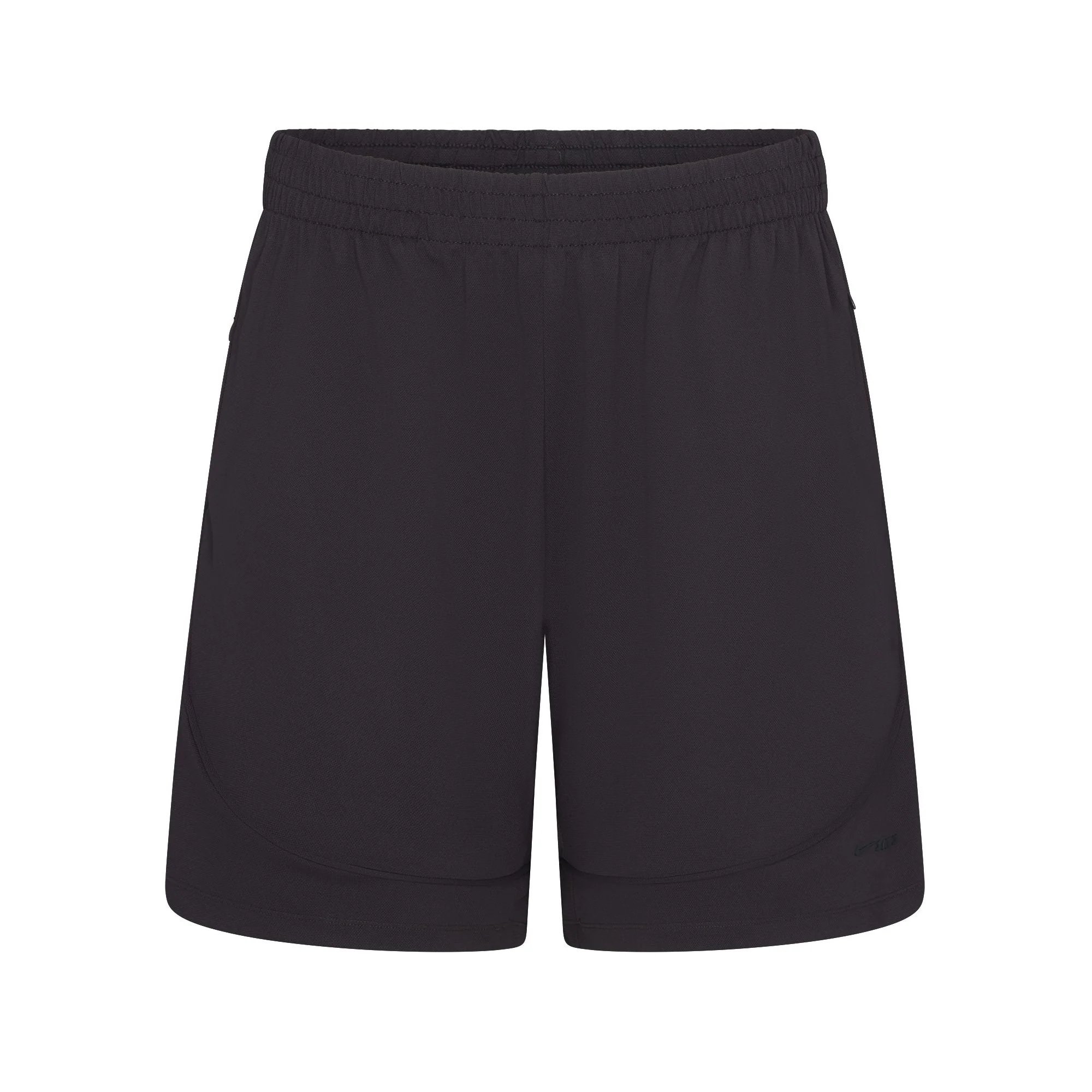 NikeSKIMS AIRY DRI-FIT™ RELAXED SHORT | OBSIDIAN - Image 5