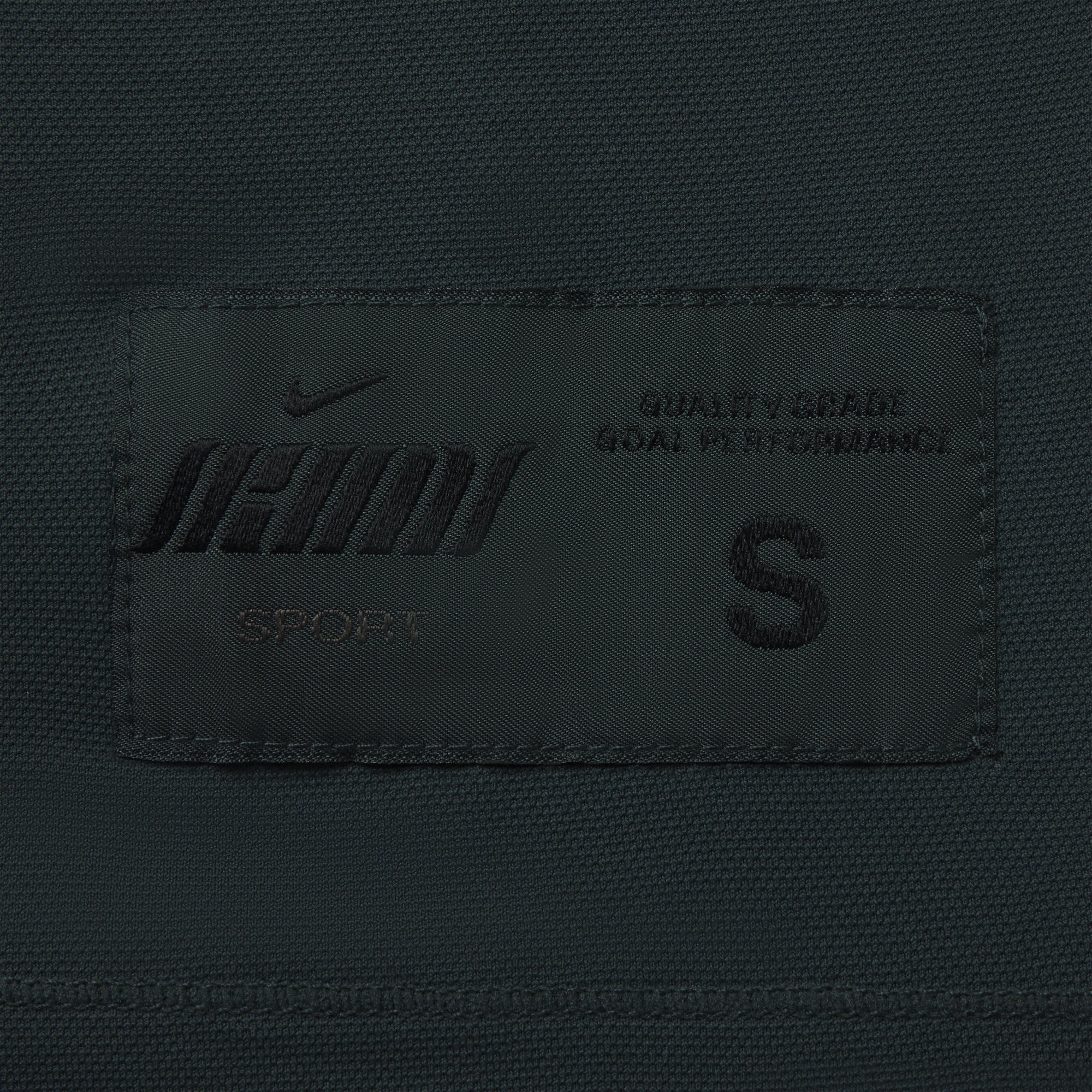 NikeSKIMS AIRY V-NECK OVERSIZED LONG SLEEVE TOP | DARK TEAL - Image 4