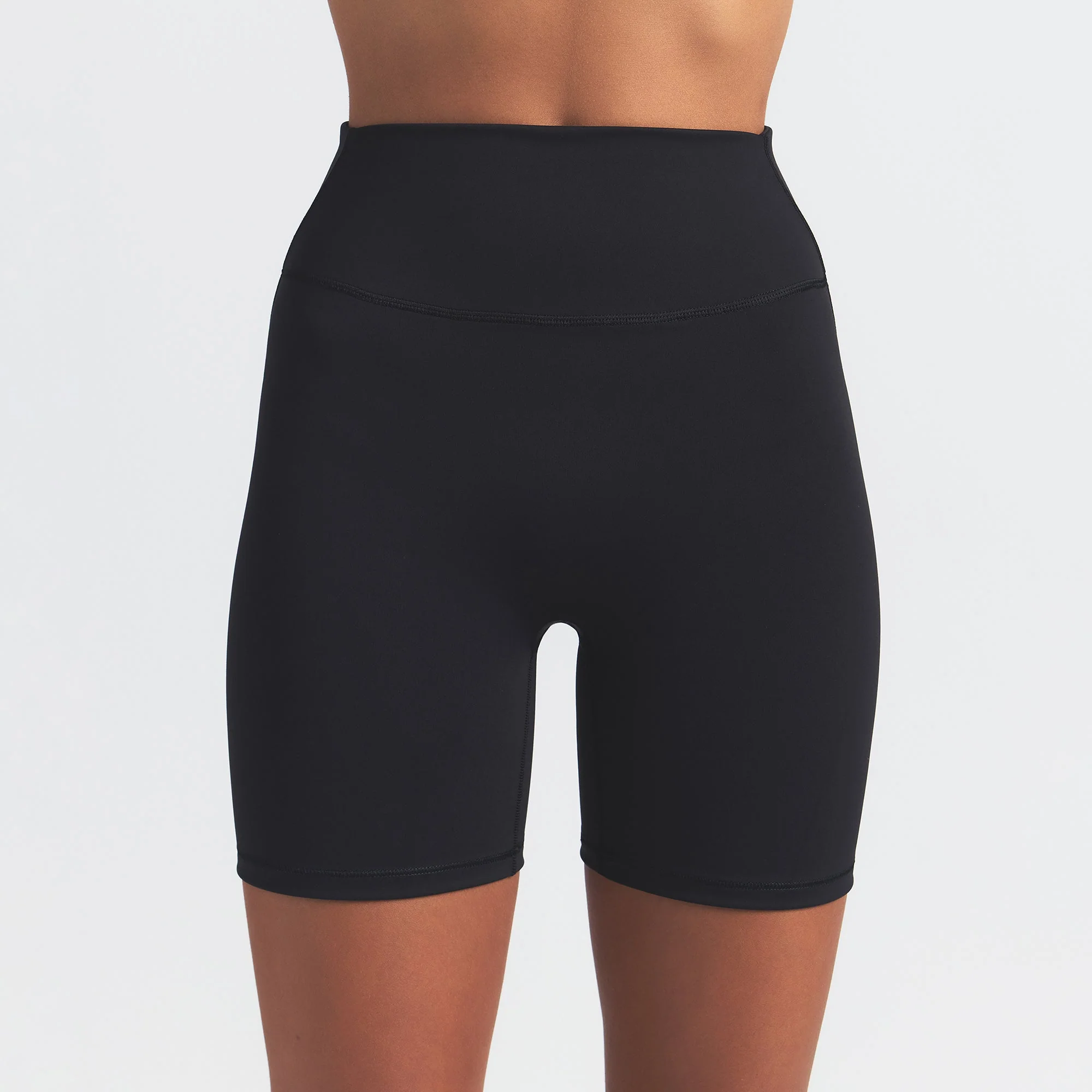 NikeSKIMS MATTE 5" BIKER SHORT | OBSIDIAN - Image 2