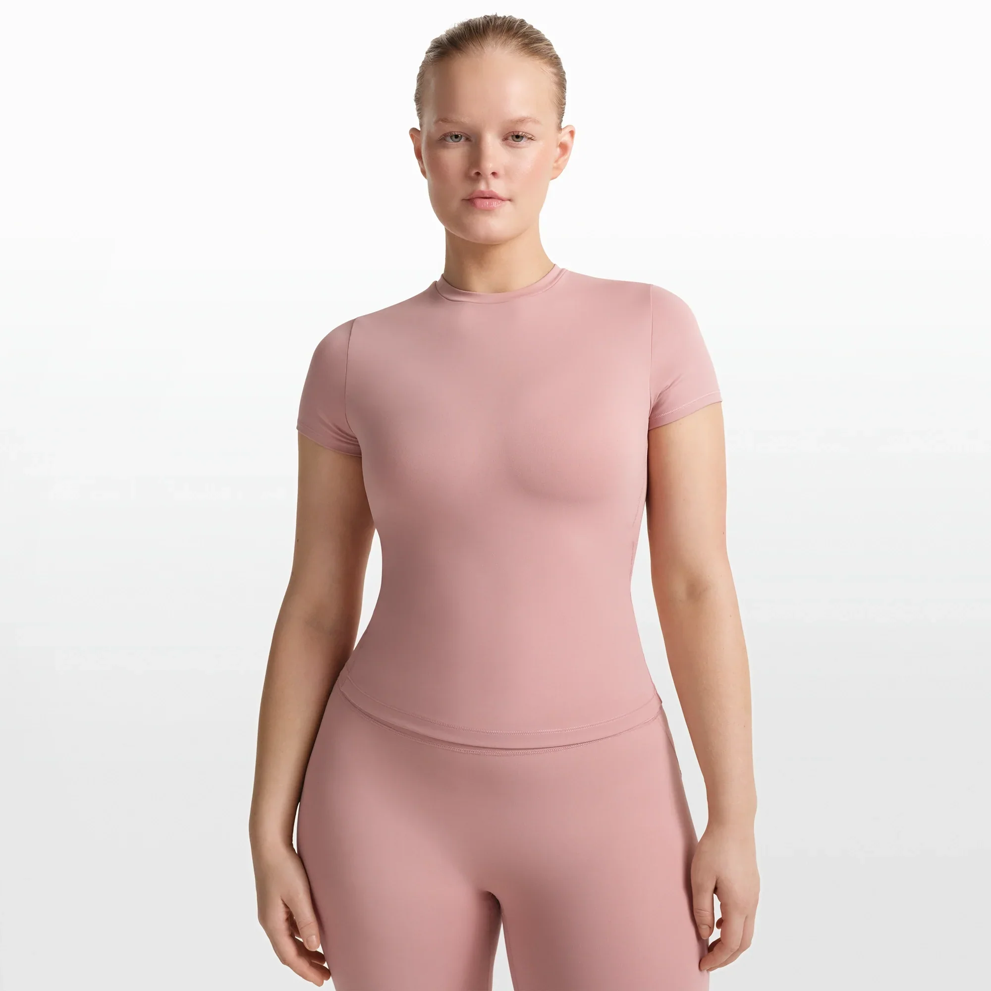 NikeSKIMS MATTE PADDED BABY TEE | HIMALAYAN - Image 3