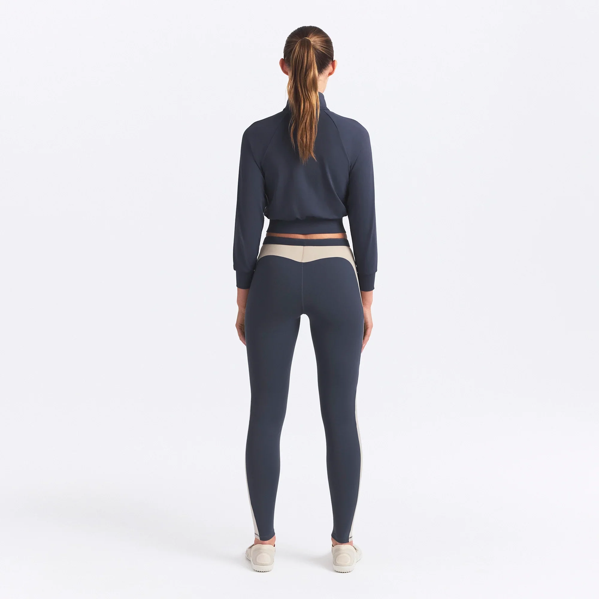 NikeSKIMS MATTE SHINE MIX 29" LEGGING | DEEP ROYAL AND STONE - Image 5