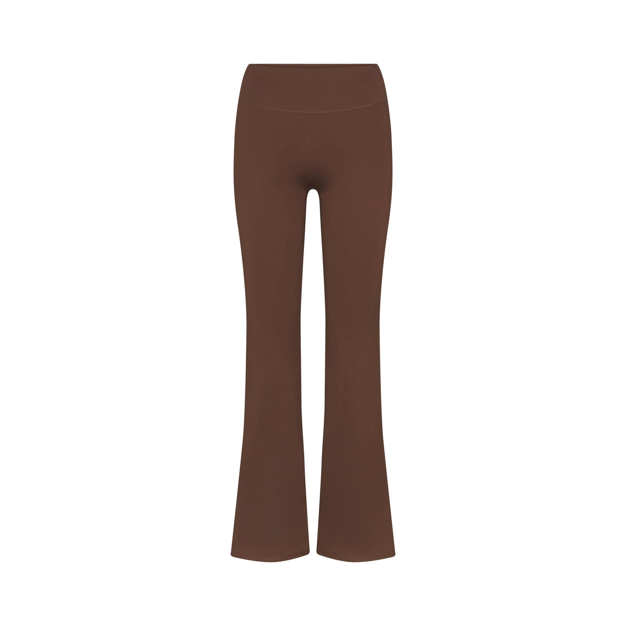 NikeSKIMS MATTE SLIM FLARE LEGGING | DARK SEPIA - Image 7