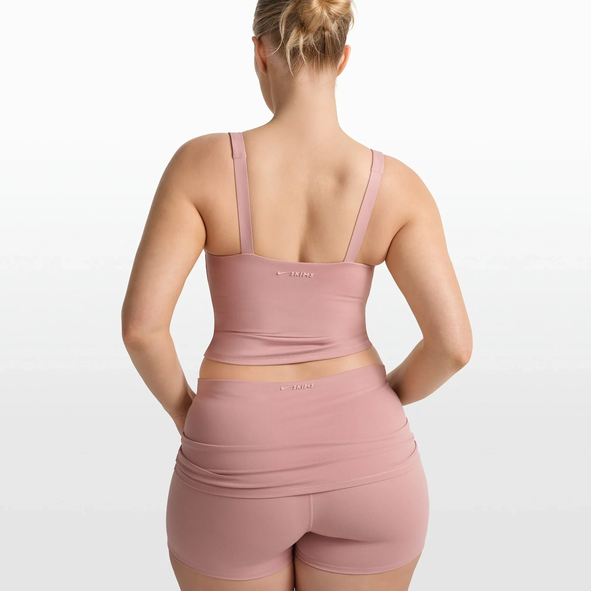 NikeSKIMS MATTE SQUARE NECK TANK | HIMALAYAN - Image 3