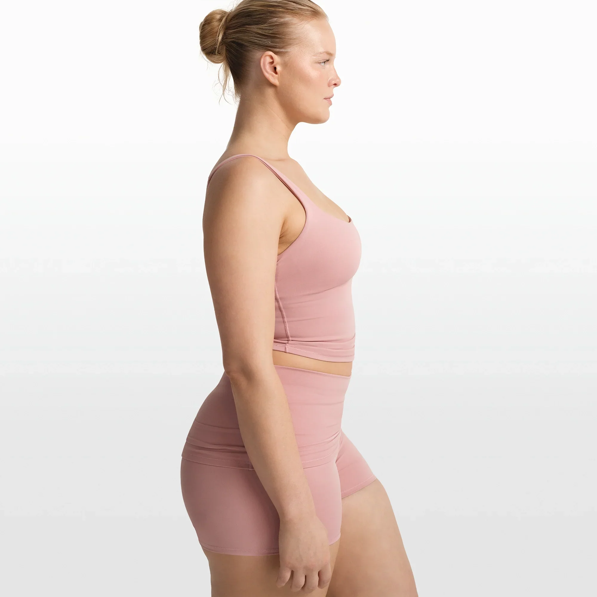 NikeSKIMS MATTE SQUARE NECK TANK | HIMALAYAN - Image 4