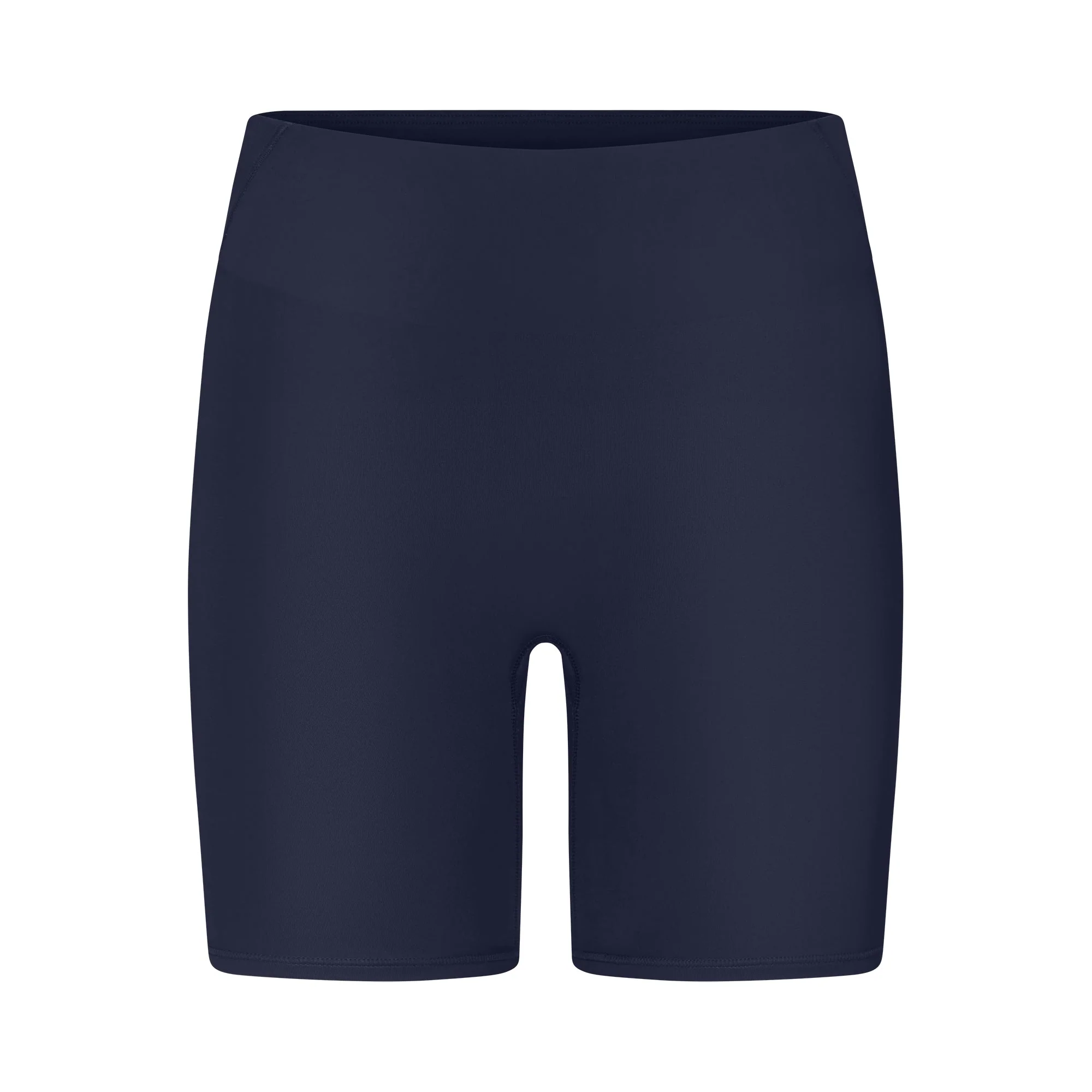 NikeSKIMS SHINE BONDED WAIST 5" BIKER SHORT | NAVY - Image 6