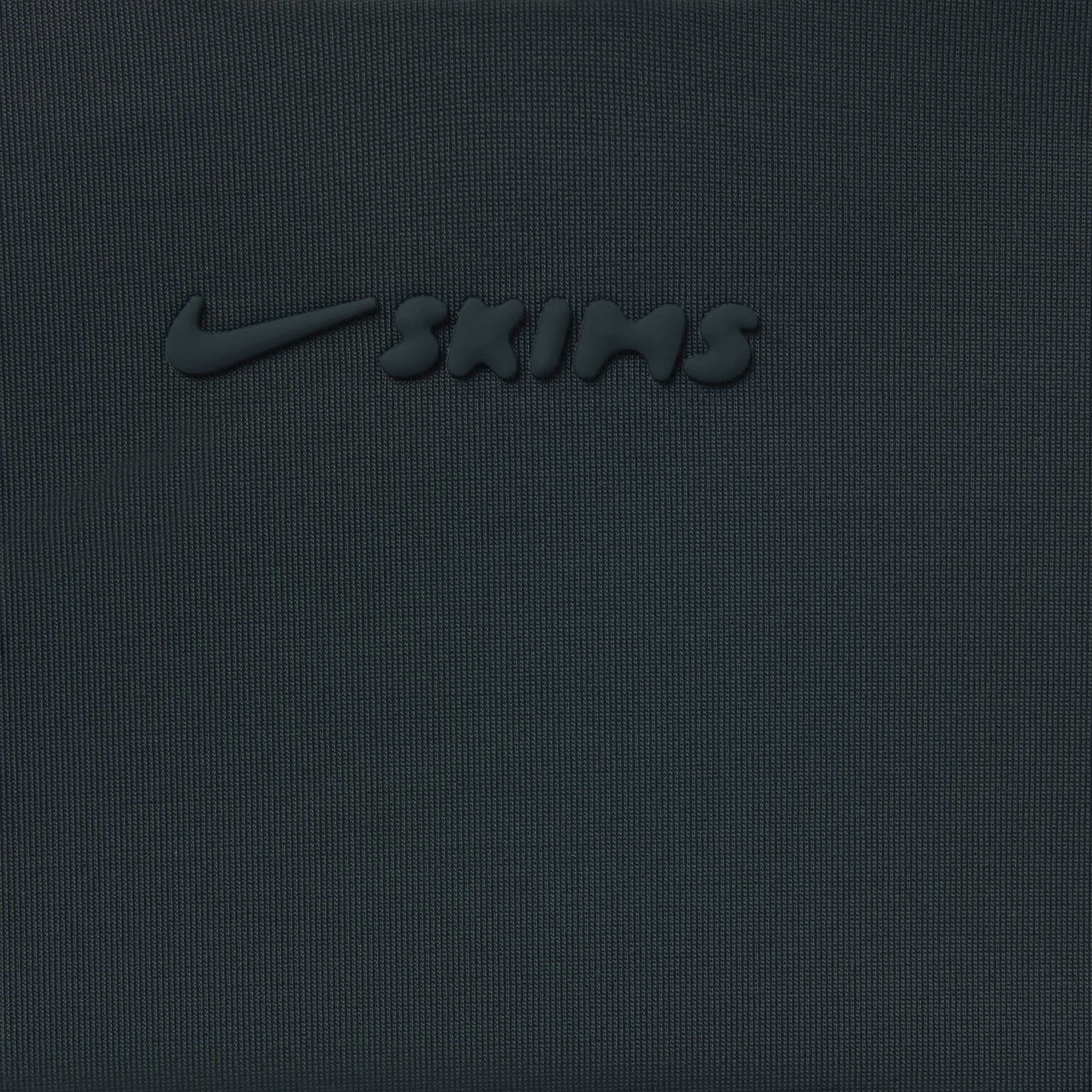 NikeSKIMS SHINE LONG SLEEVE HALF ZIP | DARK TEAL - Image 5