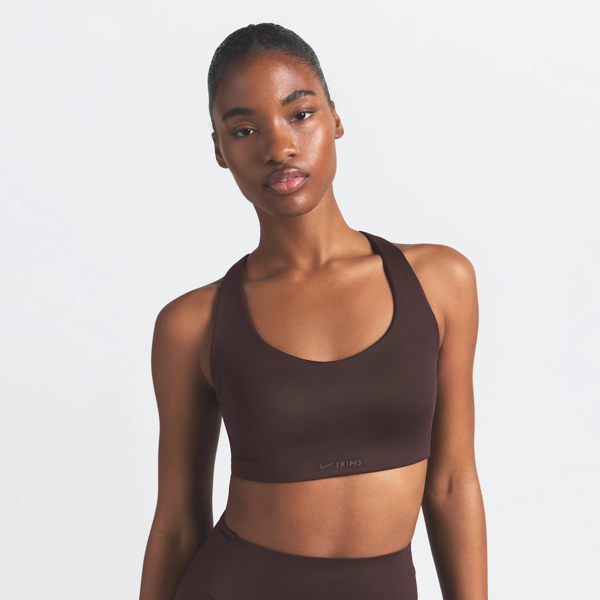 NikeSKIMS SHINE RACER BACK BRA | PHOENIX - Image 2