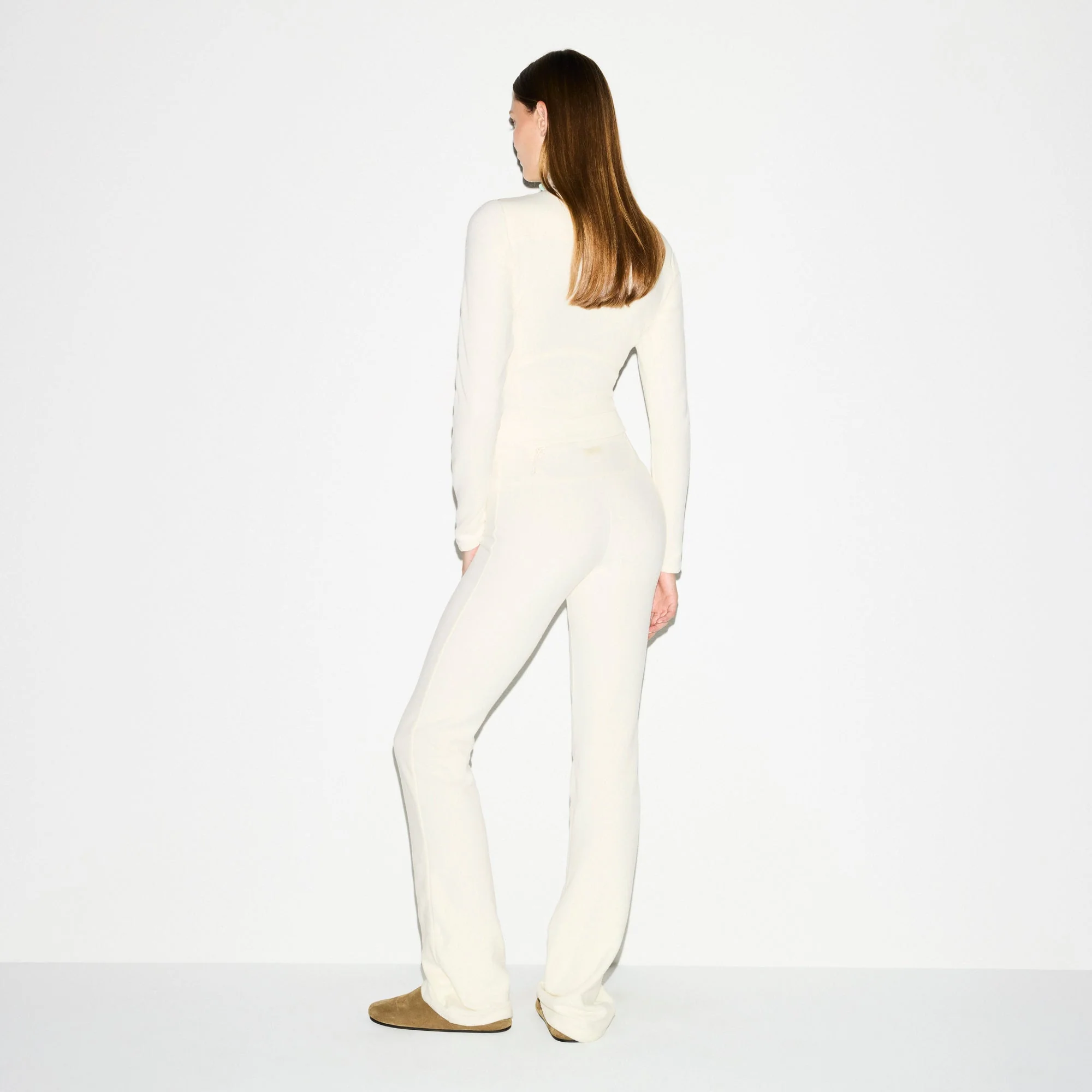 OUTDOOR FLEECE PANT | ECRU - Image 3