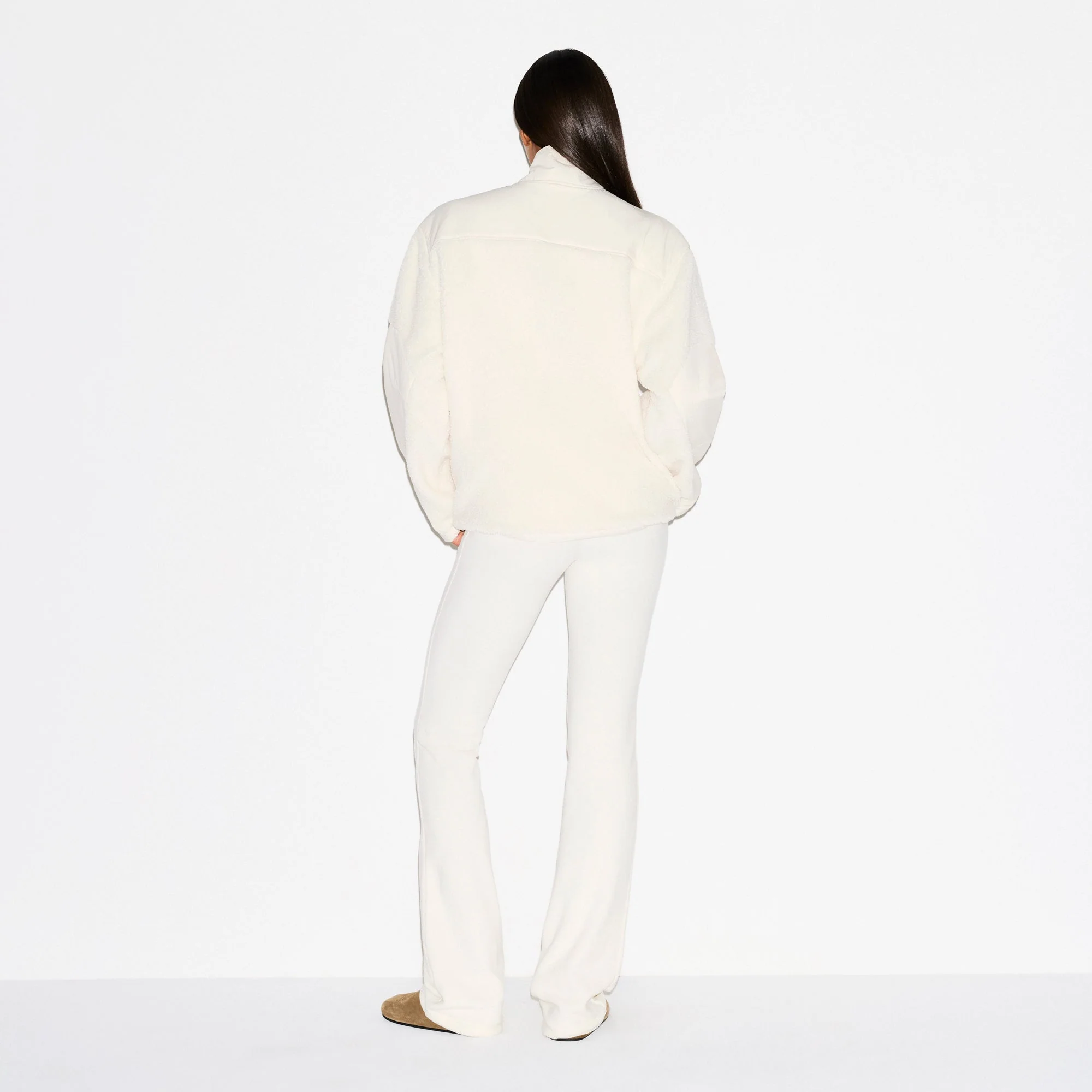 OUTDOOR FLEECE PANT | ECRU - Image 4