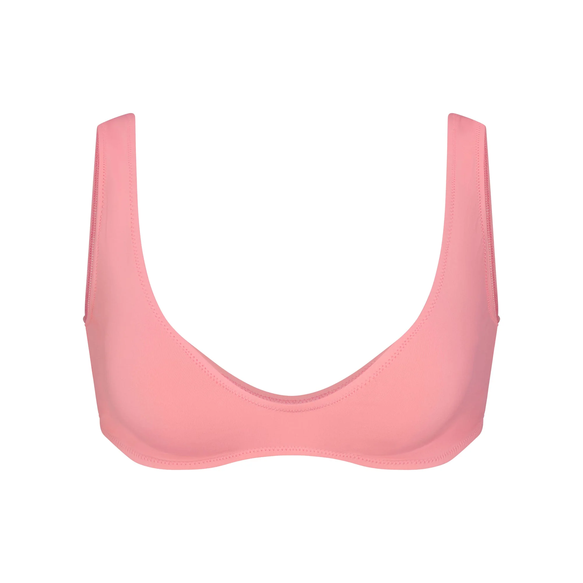 SIGNATURE SWIM PLUNGE BIKINI TOP | MELON - Image 6