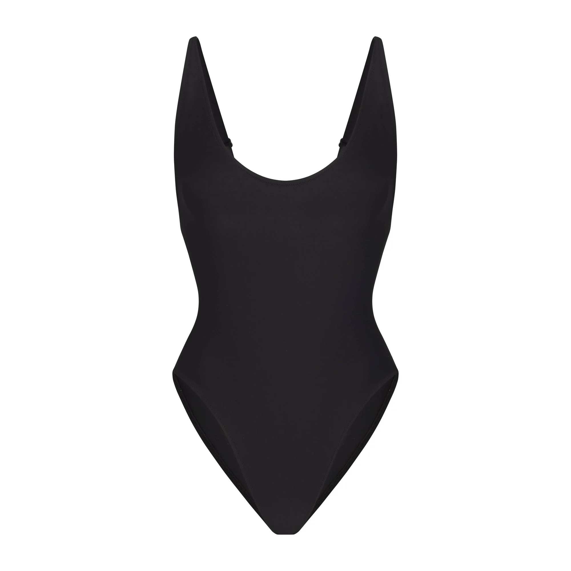 SIGNATURE SWIM SCOOP NECK ONE PIECE | ONYX - Image 4