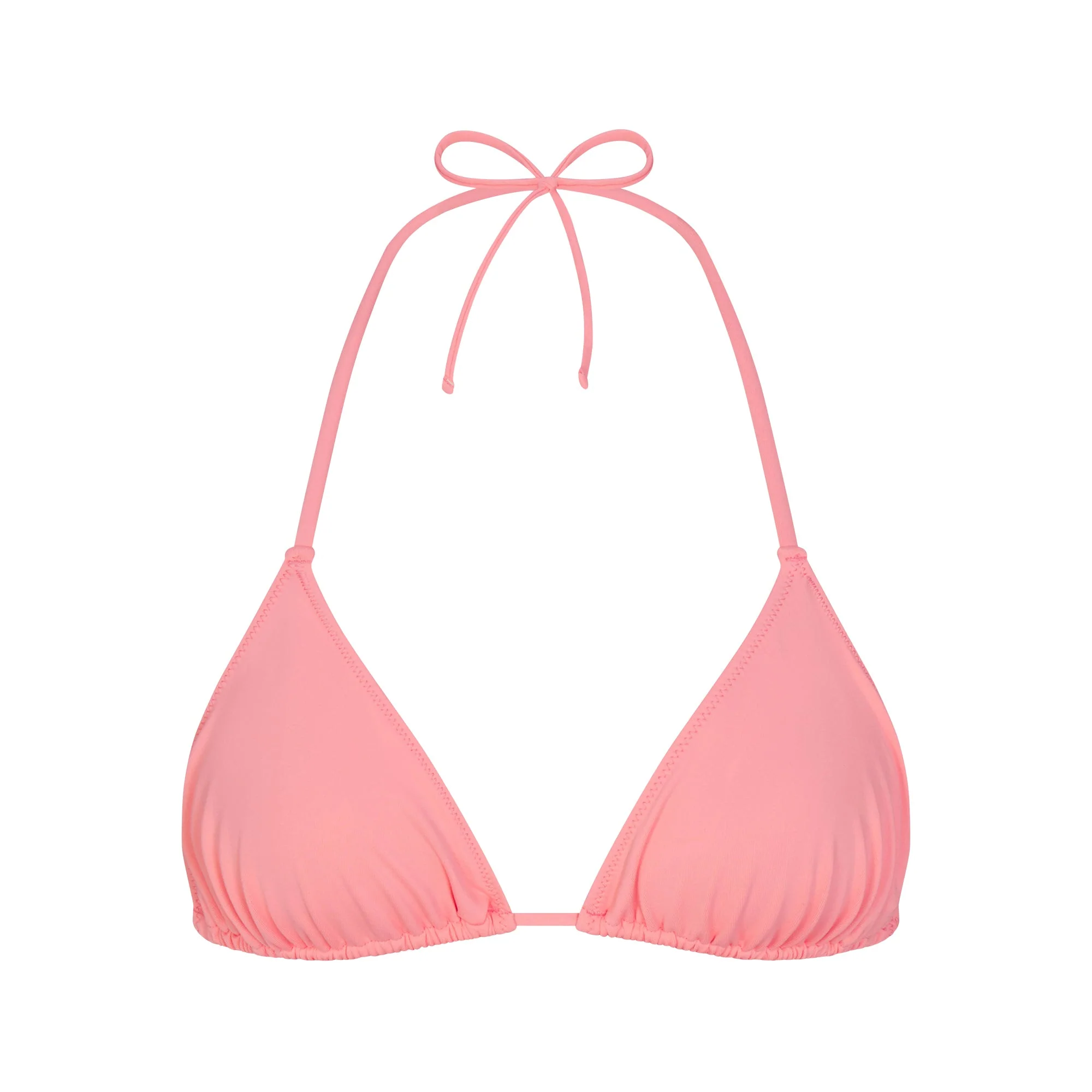 SIGNATURE SWIM TRIANGLE BIKINI TOP | MELON - Image 6