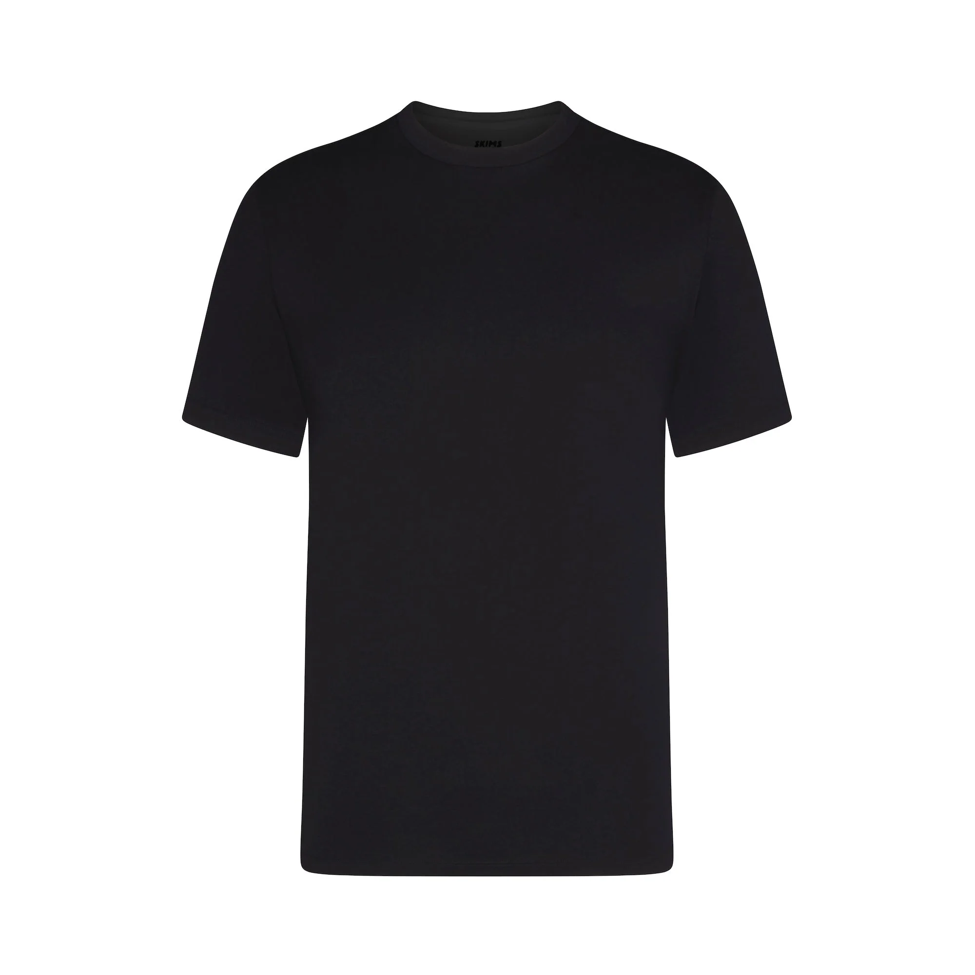 SKIMS BASICS MENS LIGHTWEIGHT T-SHIRT 3-PACK | OBSIDIAN - Image 4