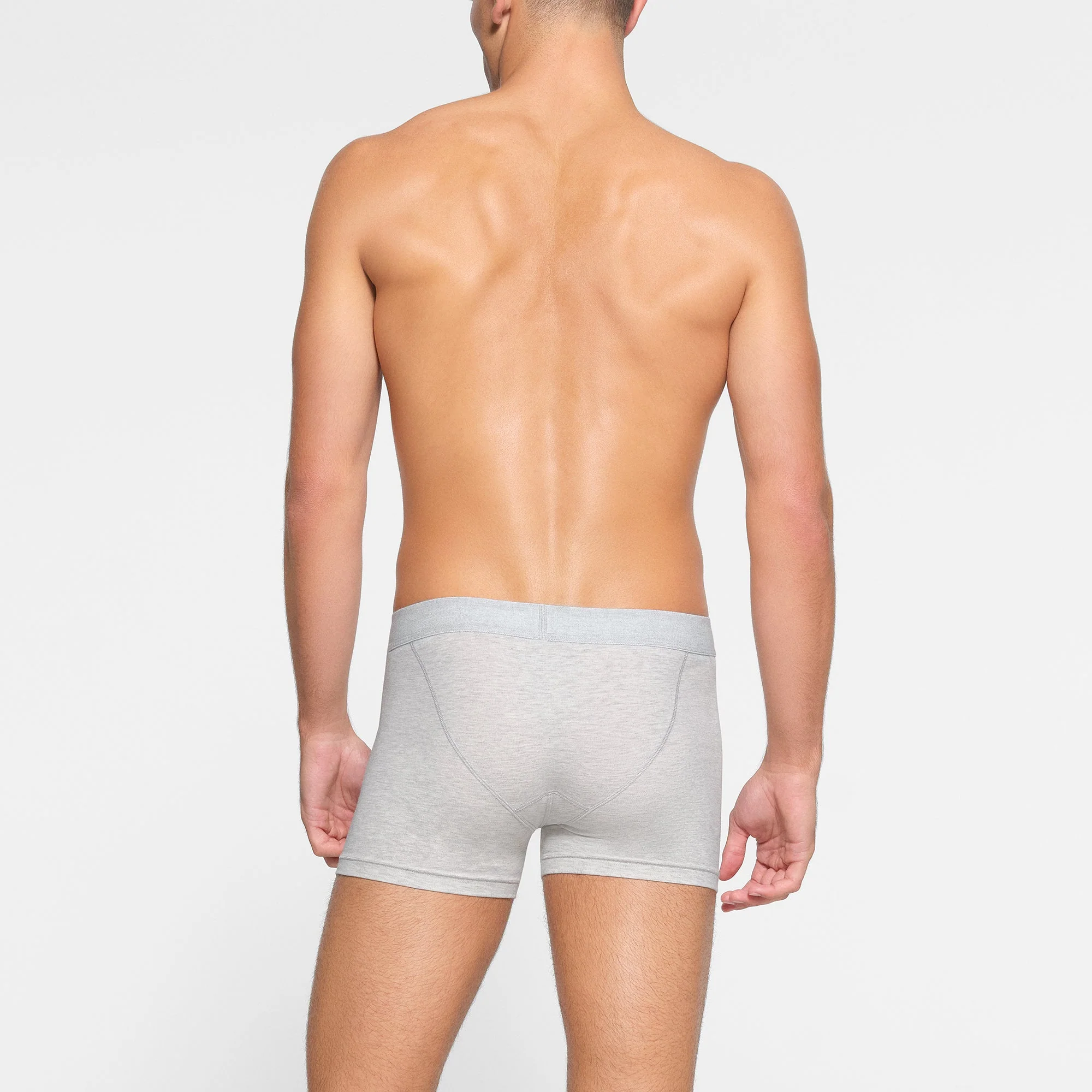 SKIMS COTTON MENS 3" BOXER BRIEF 3-PACK | HEATHER MULTI - Image 3
